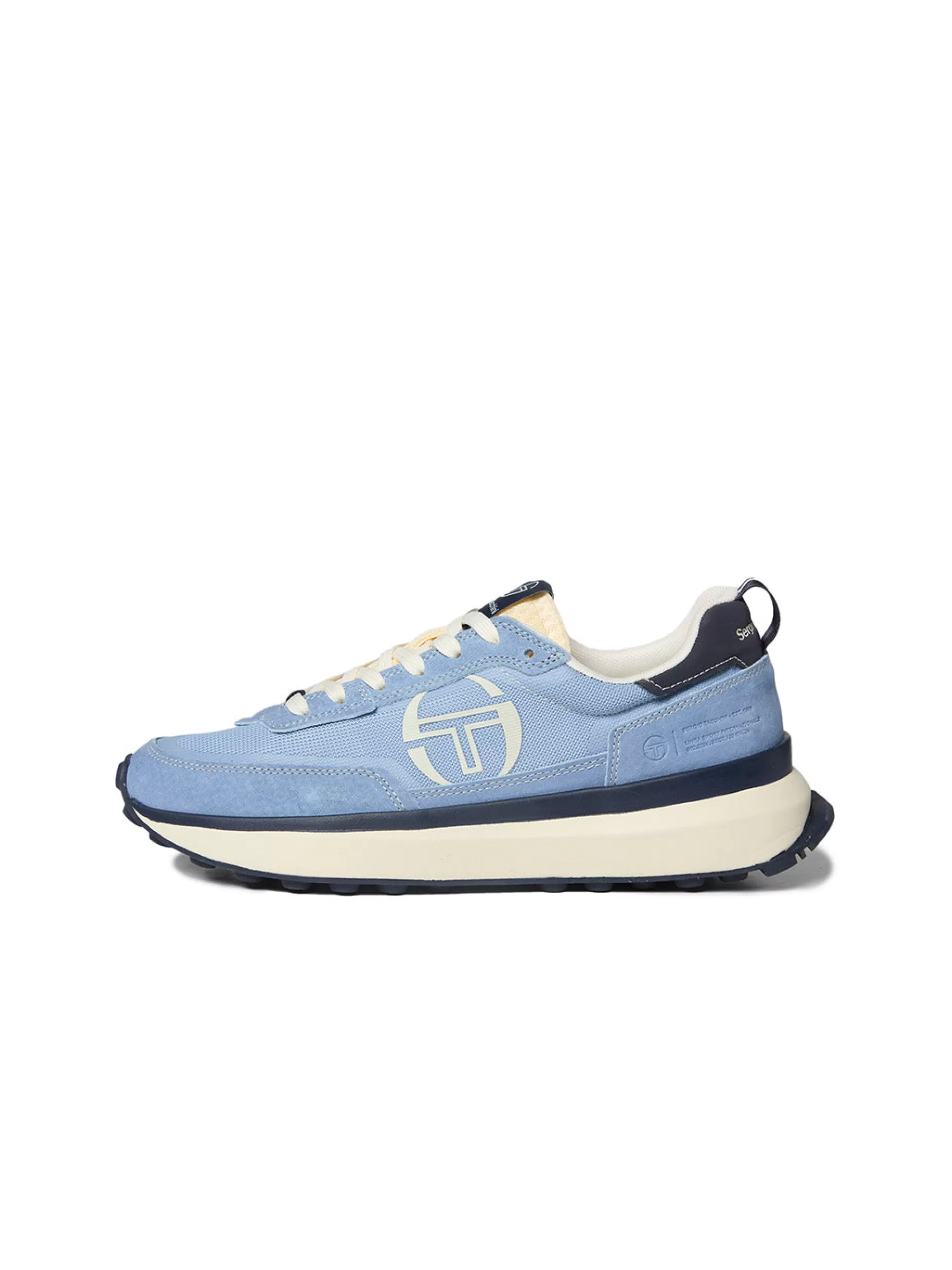 Sergio Tacchini 70's Racer- Faded Denim/ Tofu/ Maritime Blue