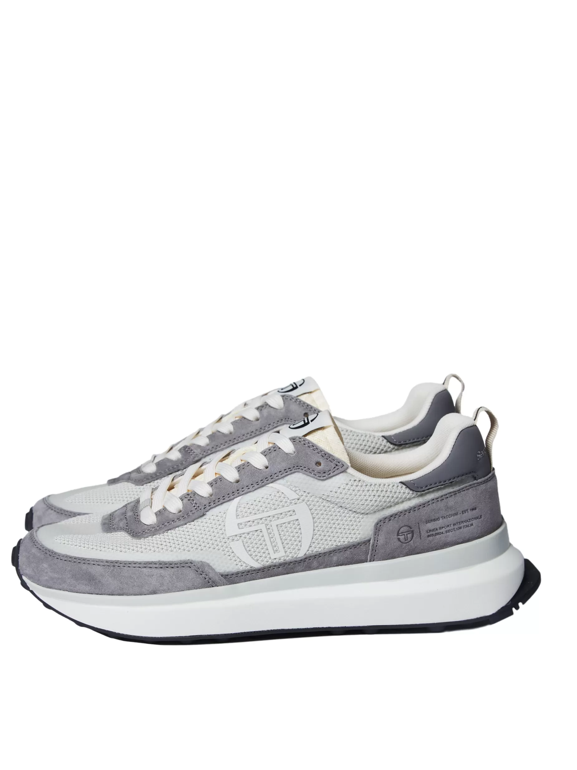 Sergio Tacchini 70's Racer Sneaker- December Sky/ Antique White/ Silver Birch