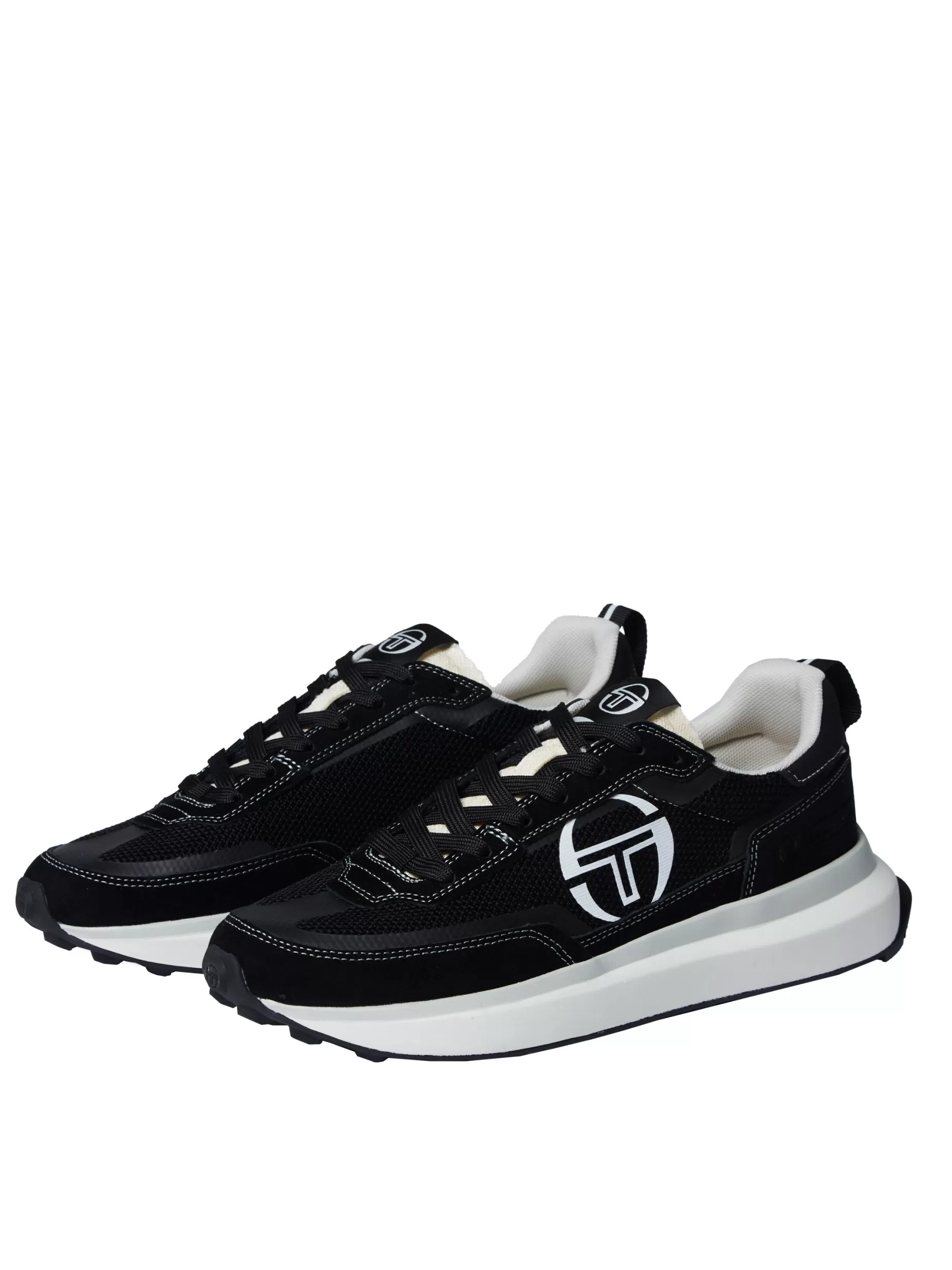 Sergio Tacchini 70's Racer Sneaker- Raven/ Antique White/ December Sky