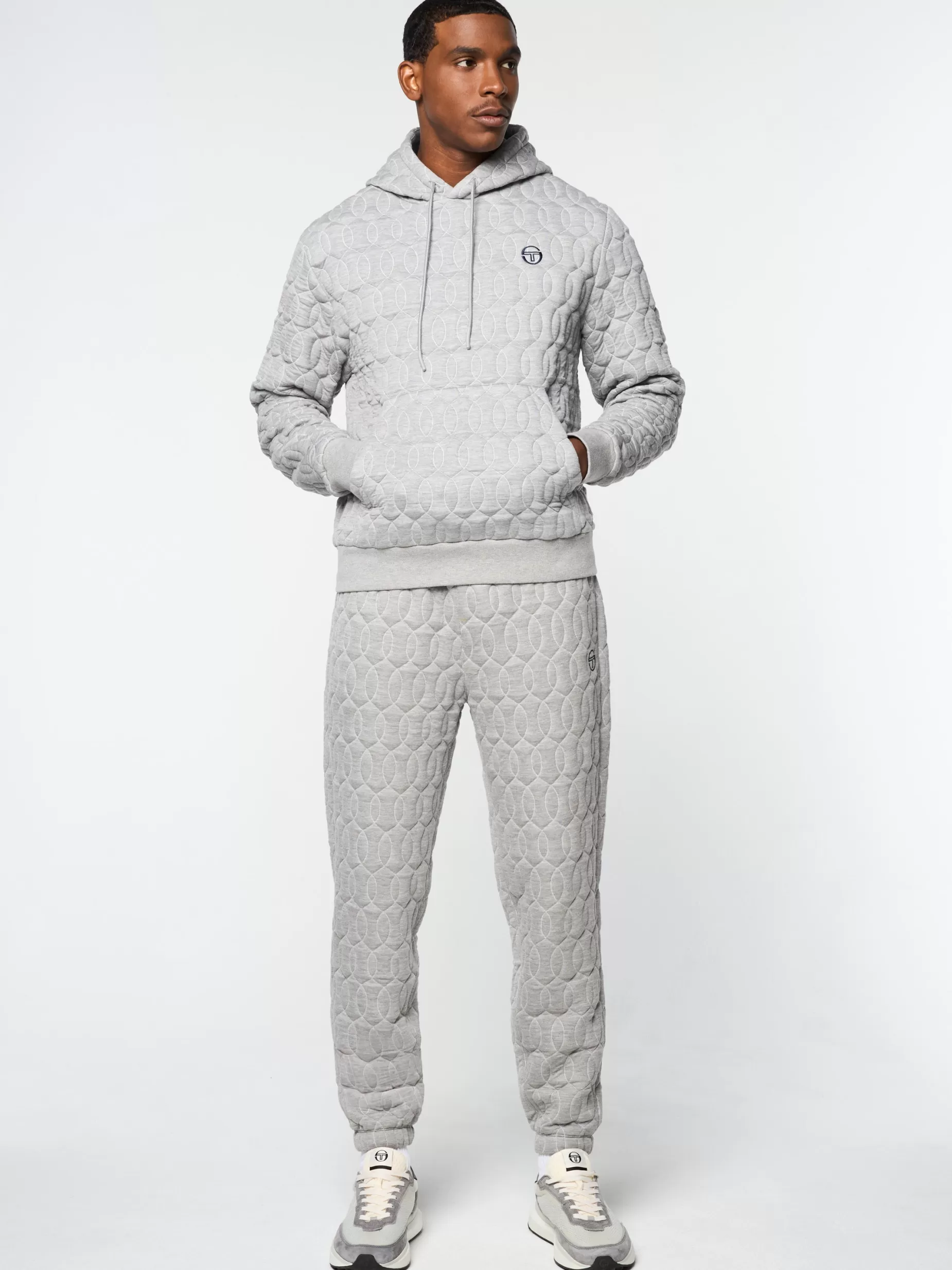 Sergio Tacchini Aversa Quilted Hoodie-