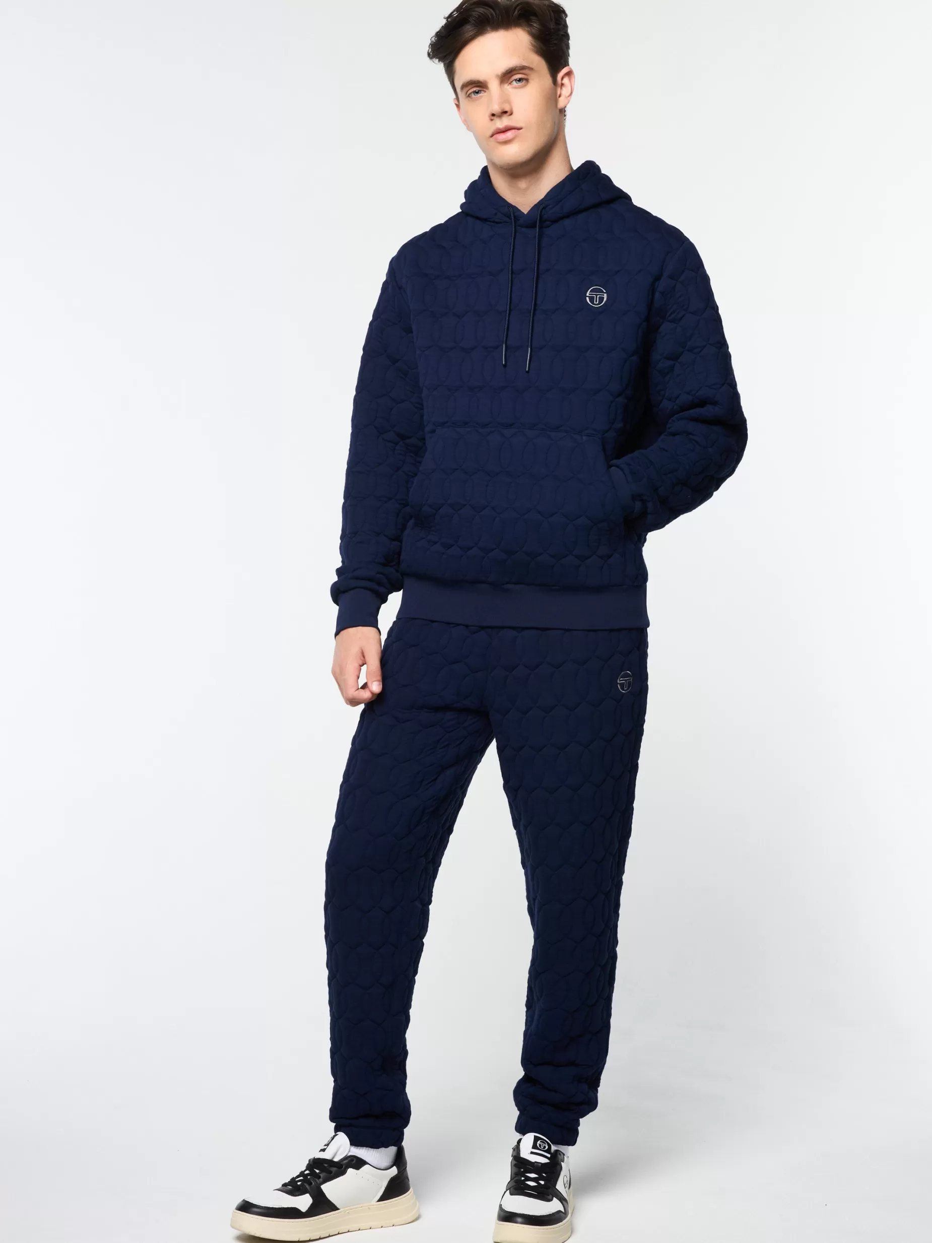 Sergio Tacchini Aversa Quilted Hoodie-