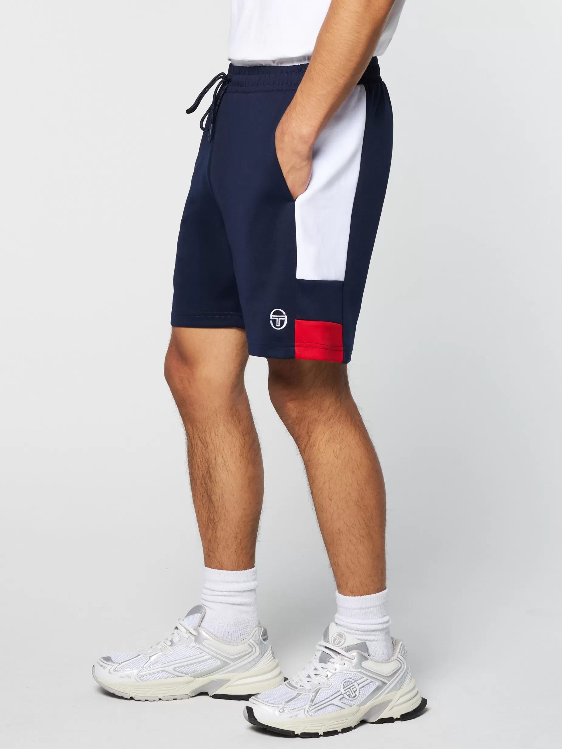 Sergio Tacchini Cole Shorts- Maritime Blue/ White