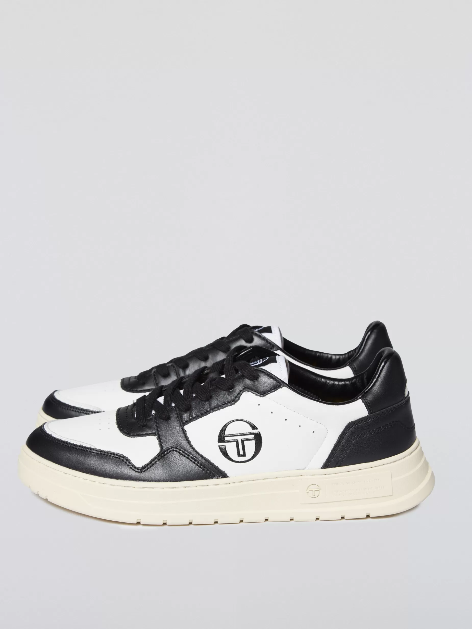 Sergio Tacchini Court Classic MP Sneaker- Antique White/ Seedpearl/ Raven