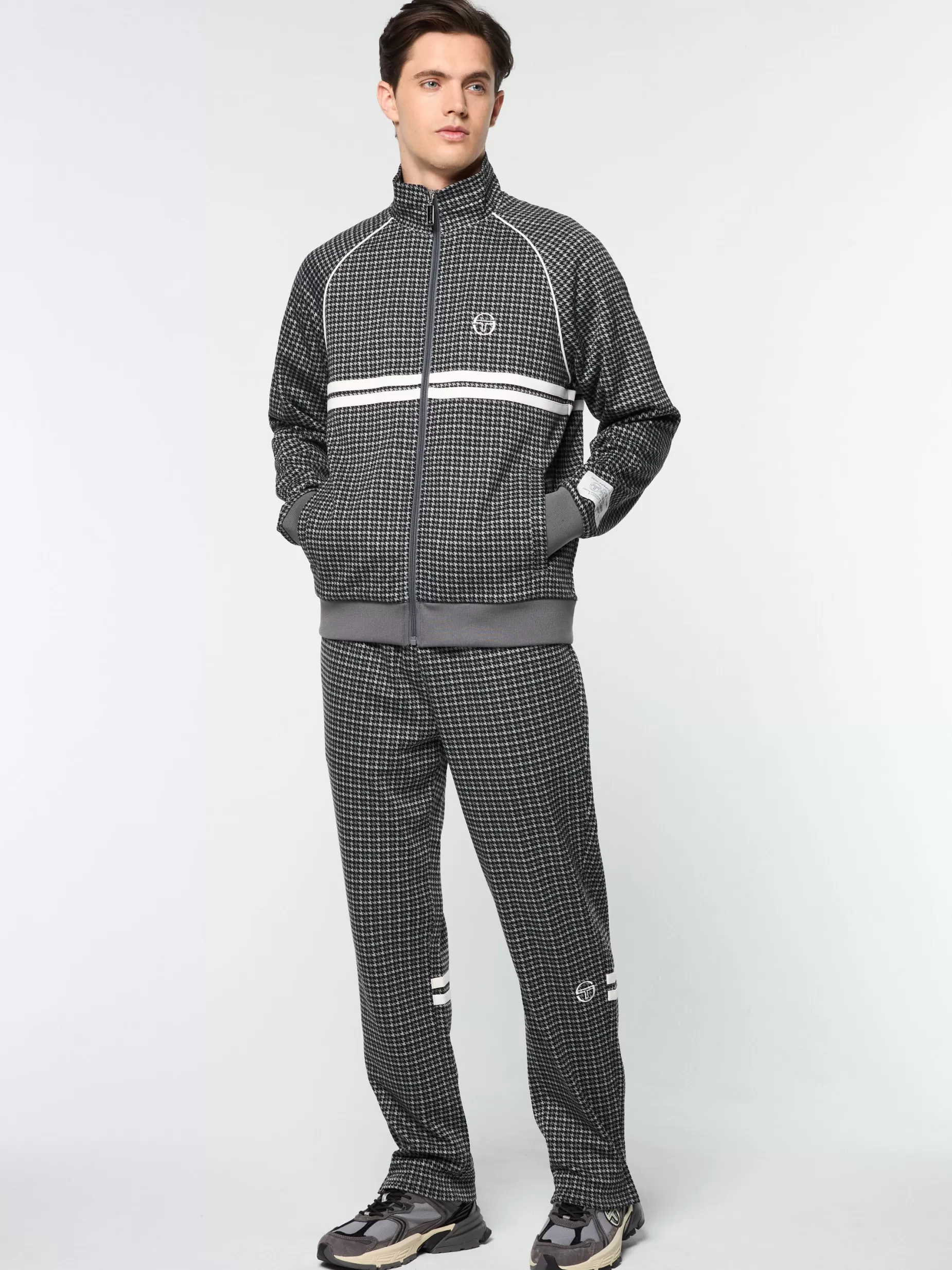 Sergio Tacchini Dallas Houndstooth Track Jacket-