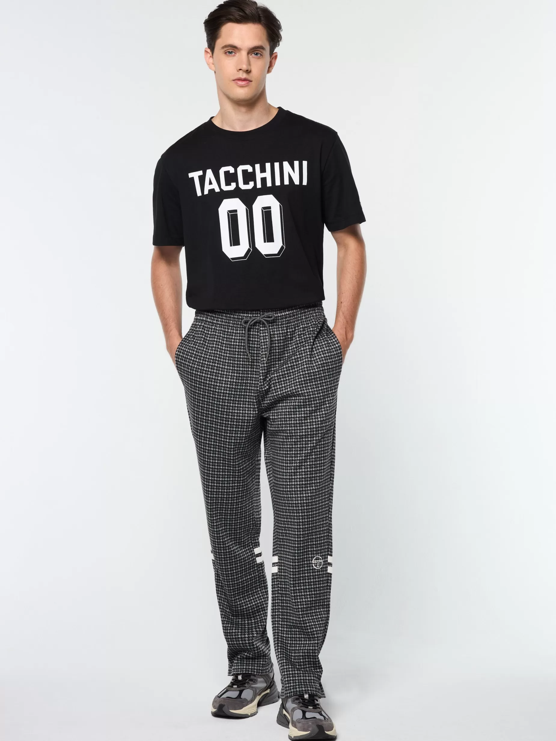 Sergio Tacchini Dallas Houndstooth Track Pant-