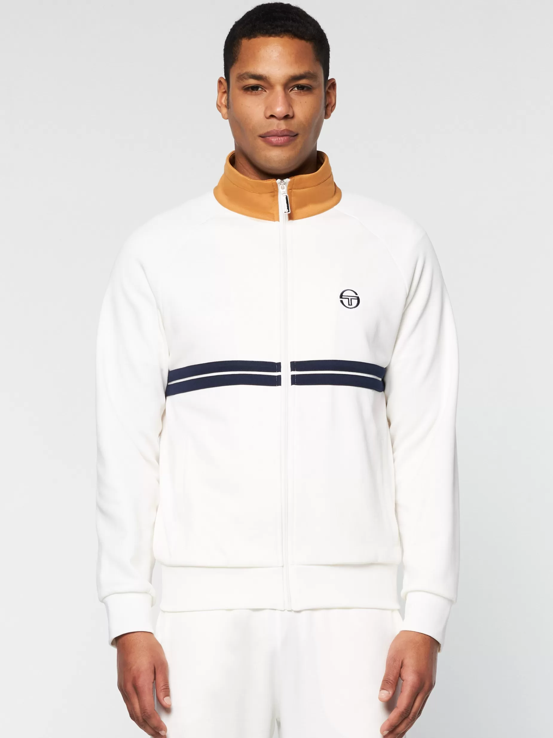 Sergio Tacchini Dallas Track Jacket Archivio- Gardenia/ Meerkat