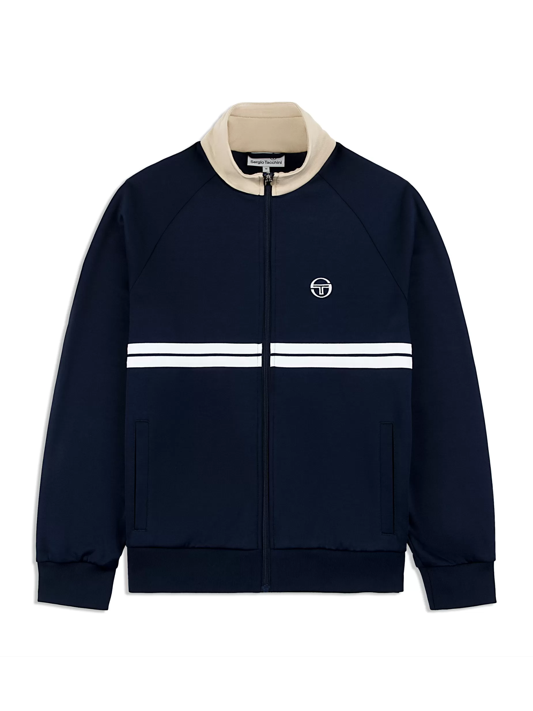 Sergio Tacchini Dallas Track Jacket Archivio- Maritime Blue/ Humus