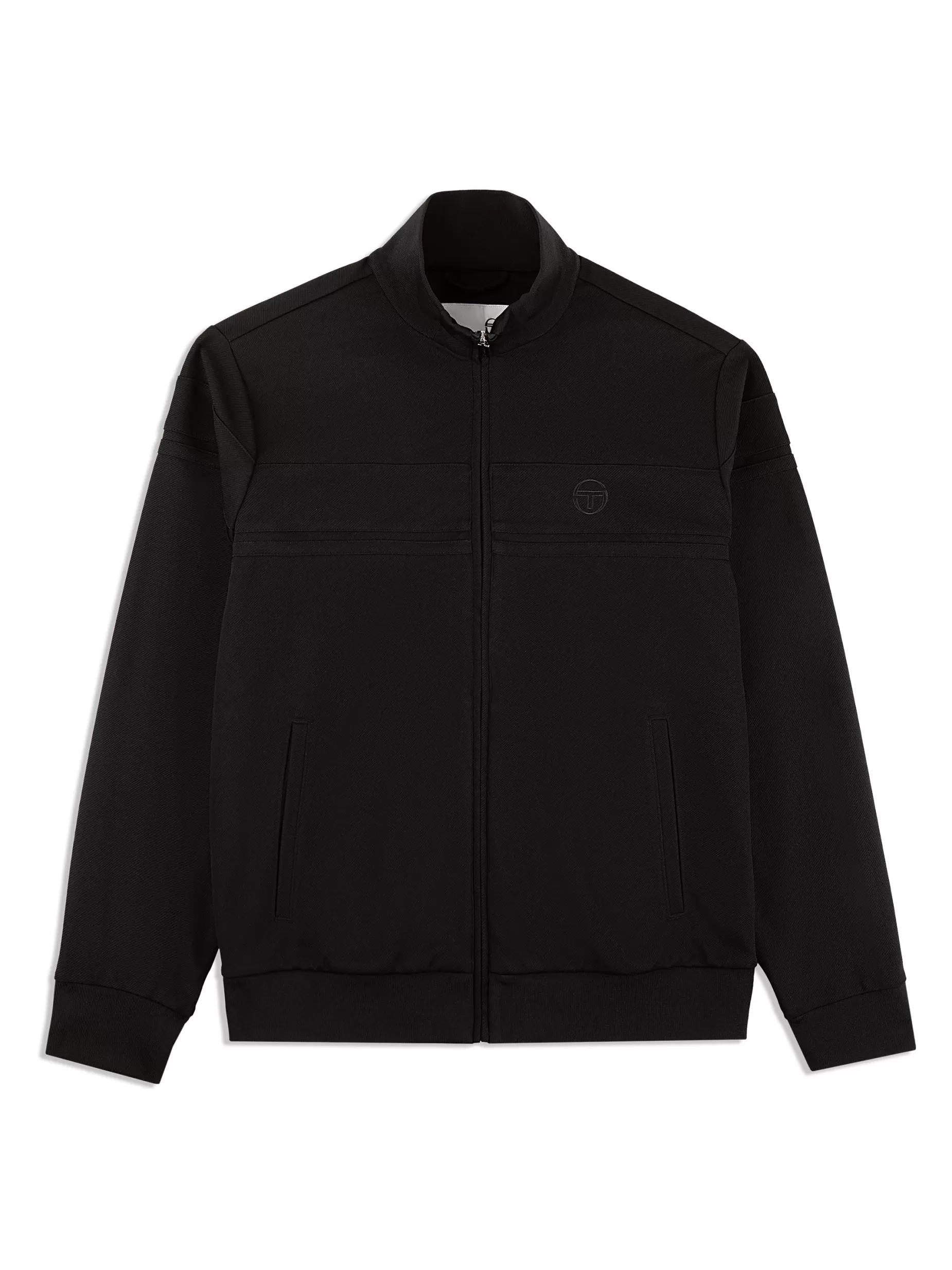 Sergio Tacchini Damarindo Track Jacket Archivio- Black/ Black