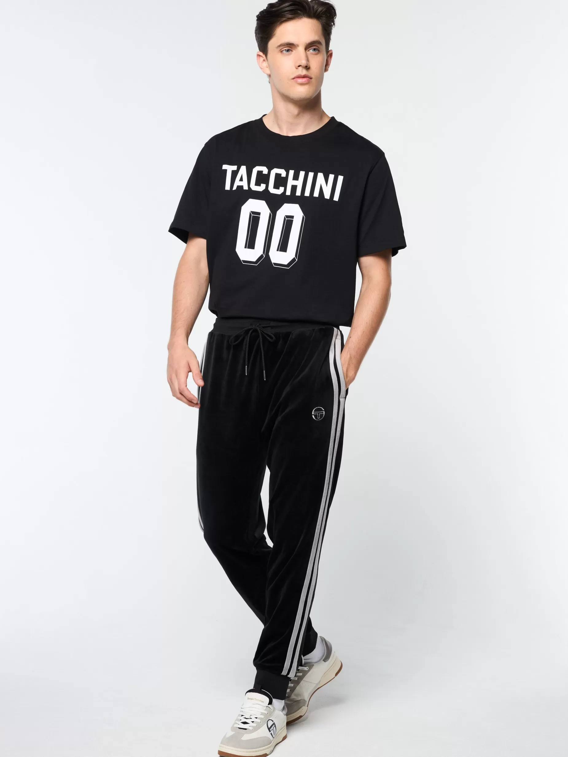 Sergio Tacchini Damarindo Velour Track Pant-