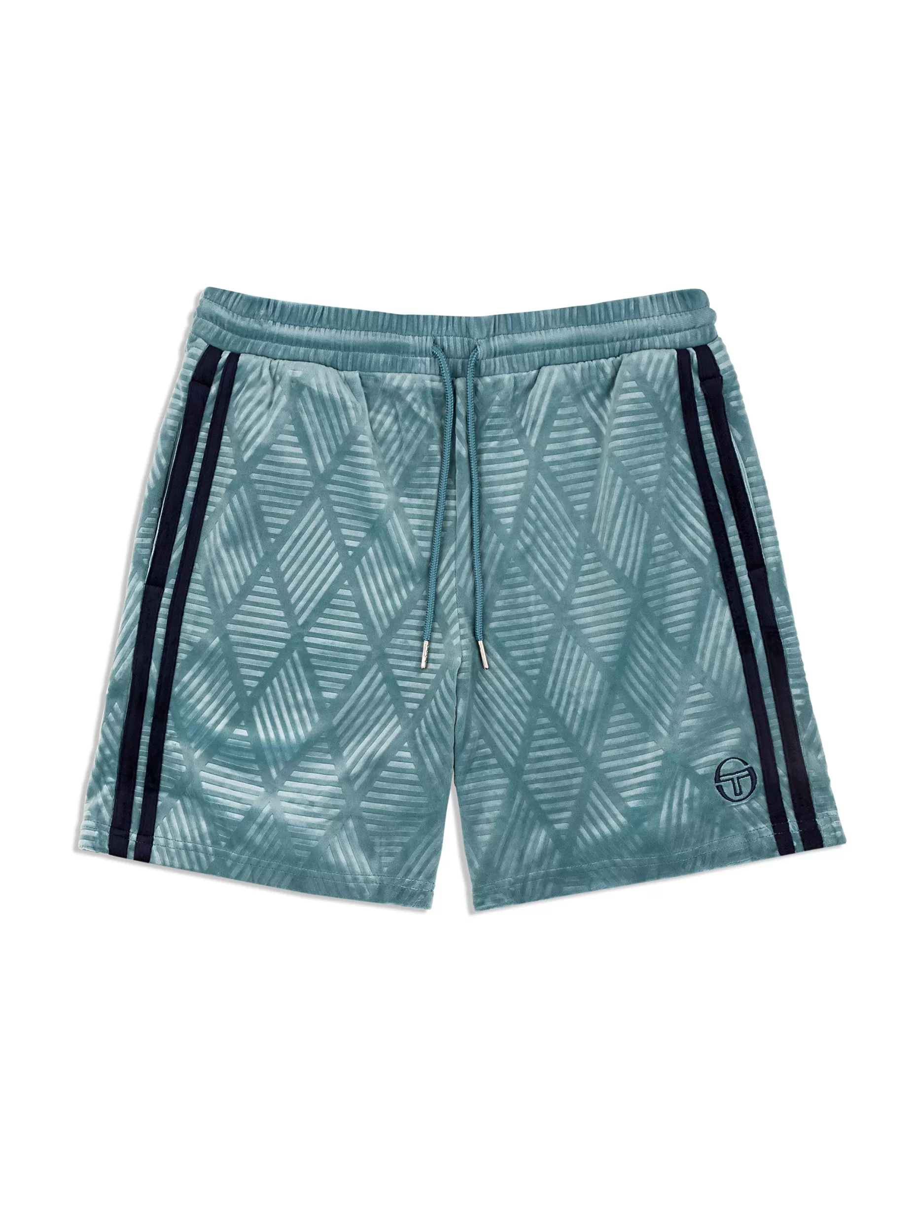 Sergio Tacchini Debossed Damarindo Velour Short-