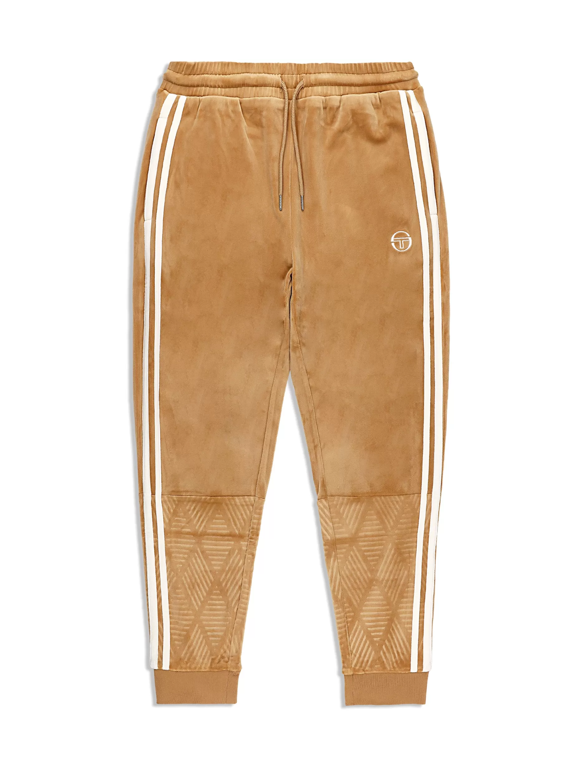 Sergio Tacchini Debossed Damarindo Velour Track Pant-