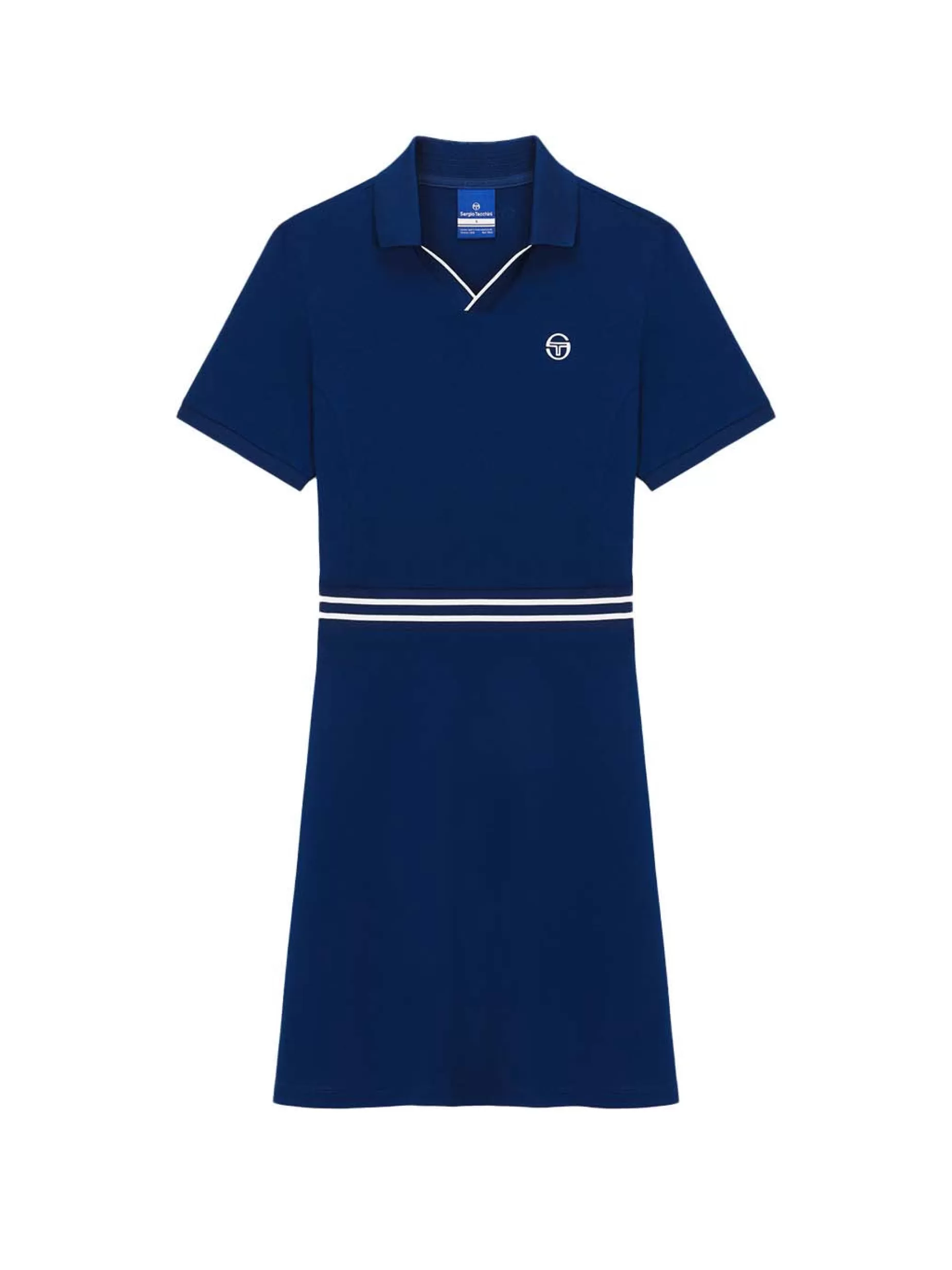 Women Sergio Tacchini Essential Piqué Collar Dress-