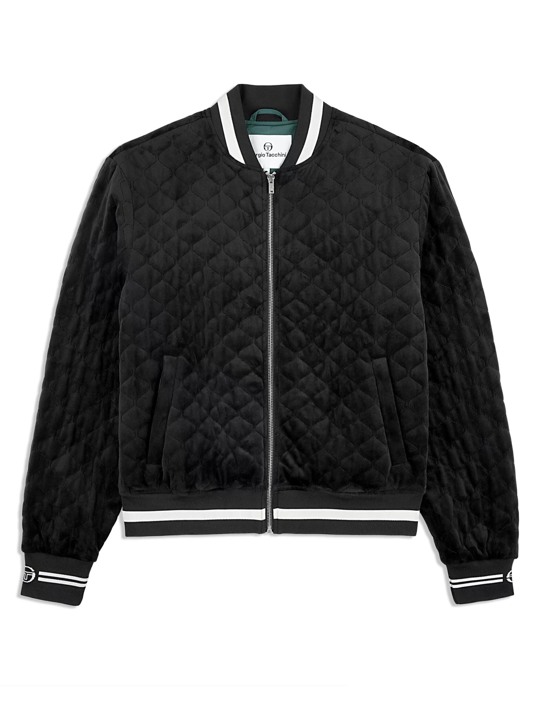 Sergio Tacchini Fasano Quilted Velour Jacket-