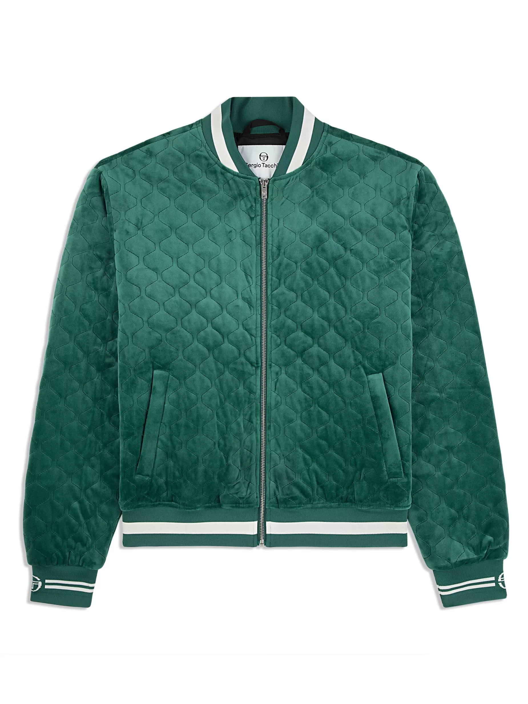 Sergio Tacchini Fasano Quilted Velour Jacket-