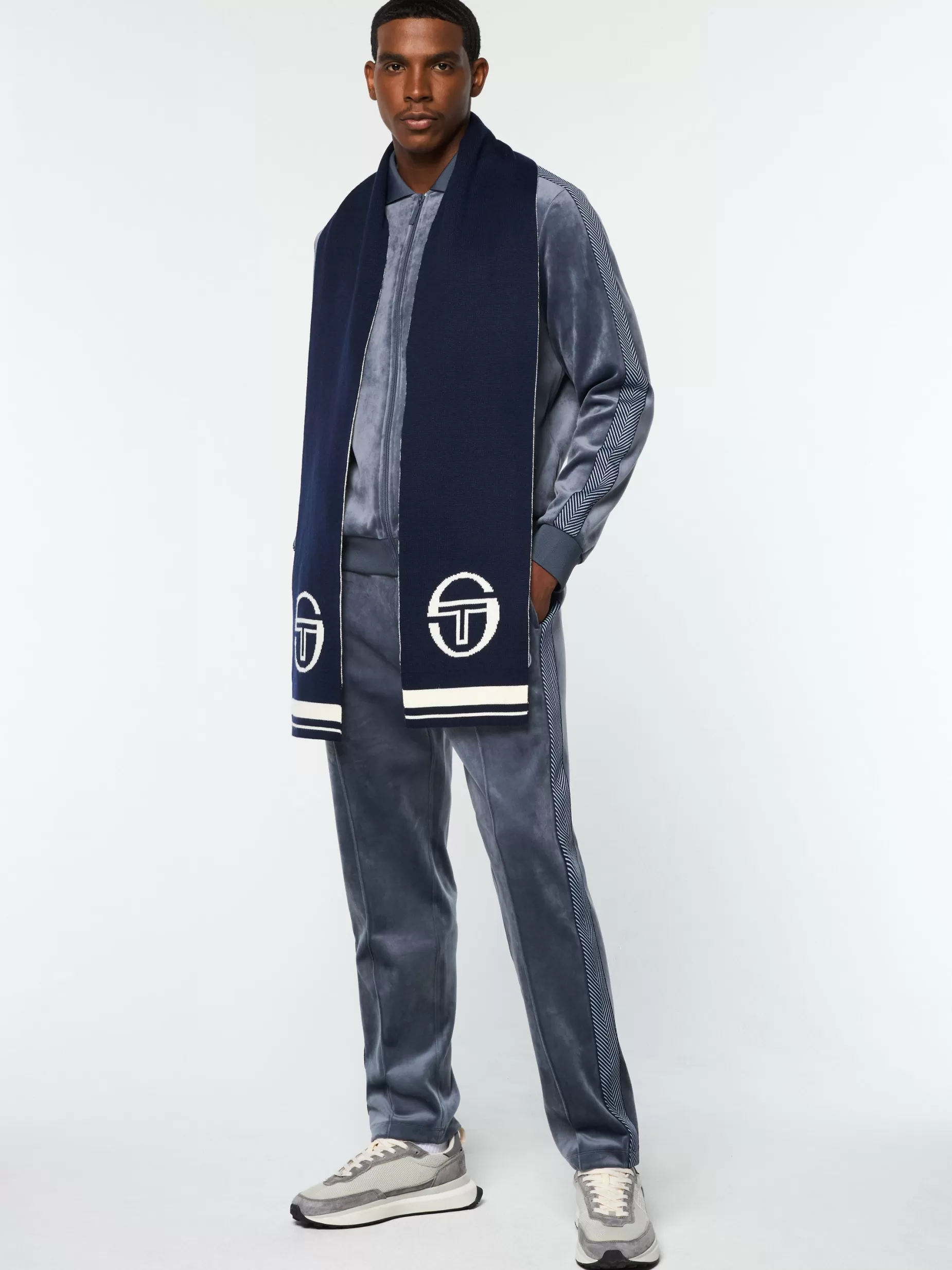 Women Sergio Tacchini La Faccia Jacquard Scarf-