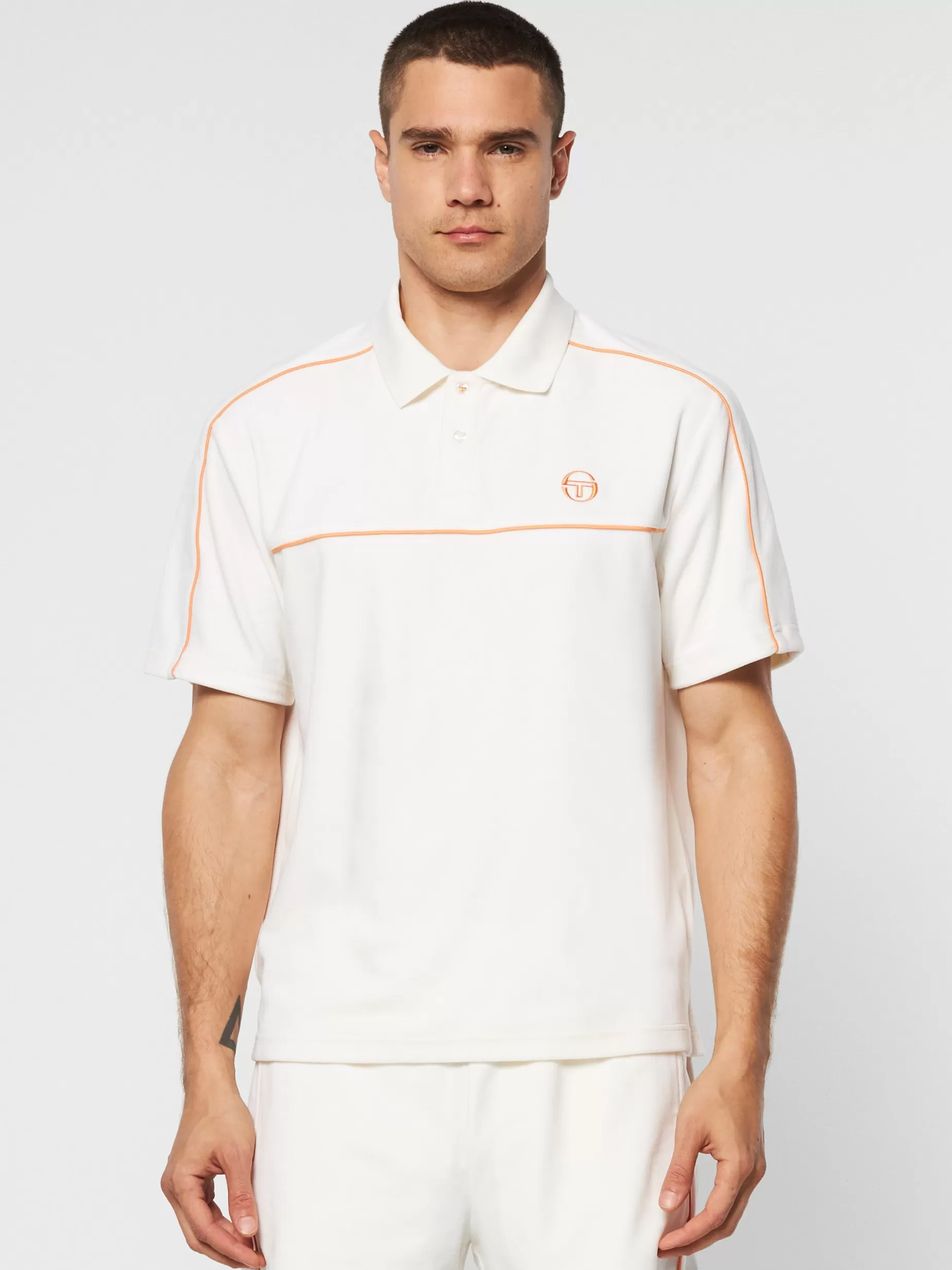 Sergio Tacchini Lioni Velour Polo Archivio-