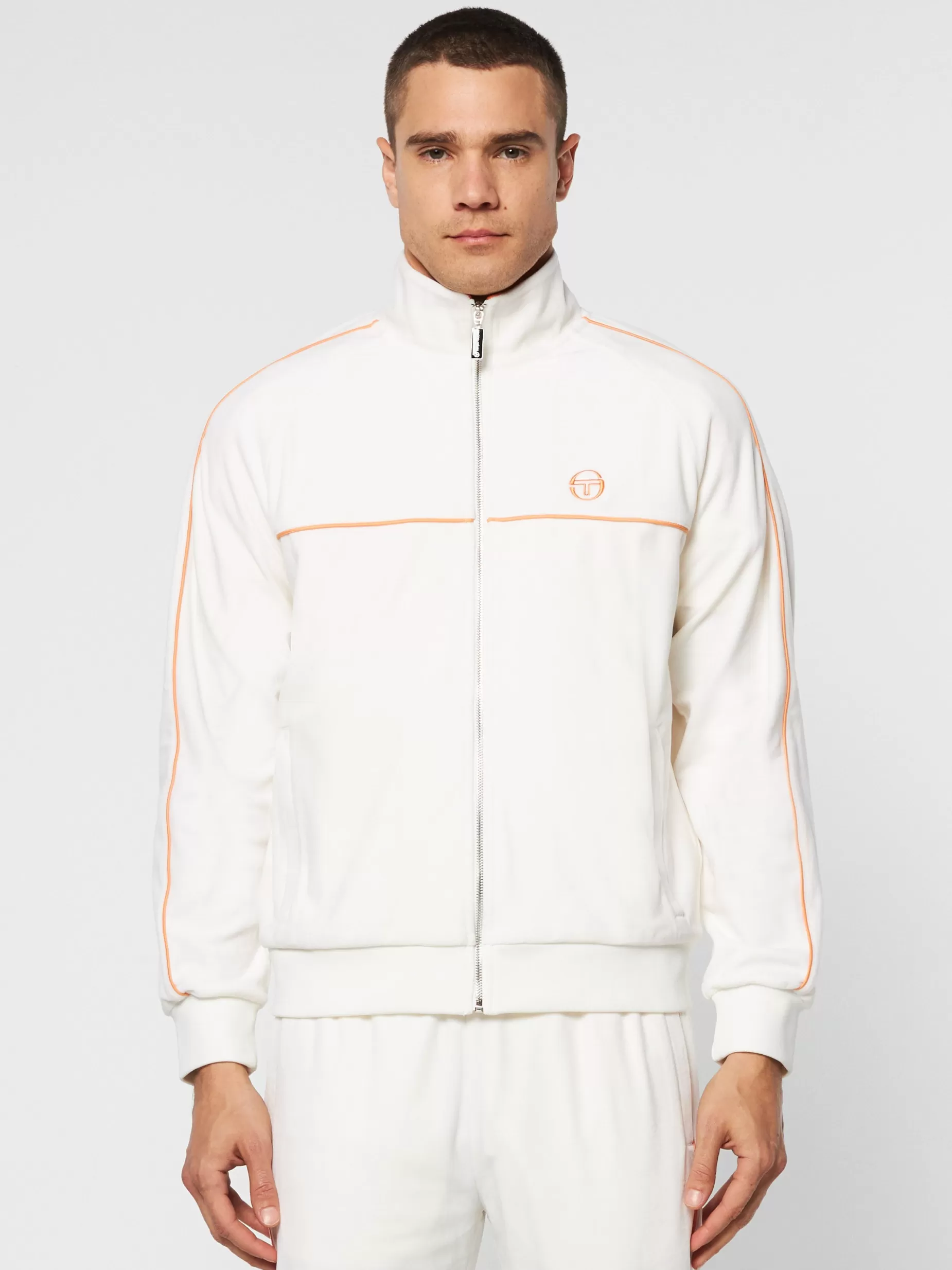 Sergio Tacchini Lioni Velour Track Jacket Archivio-