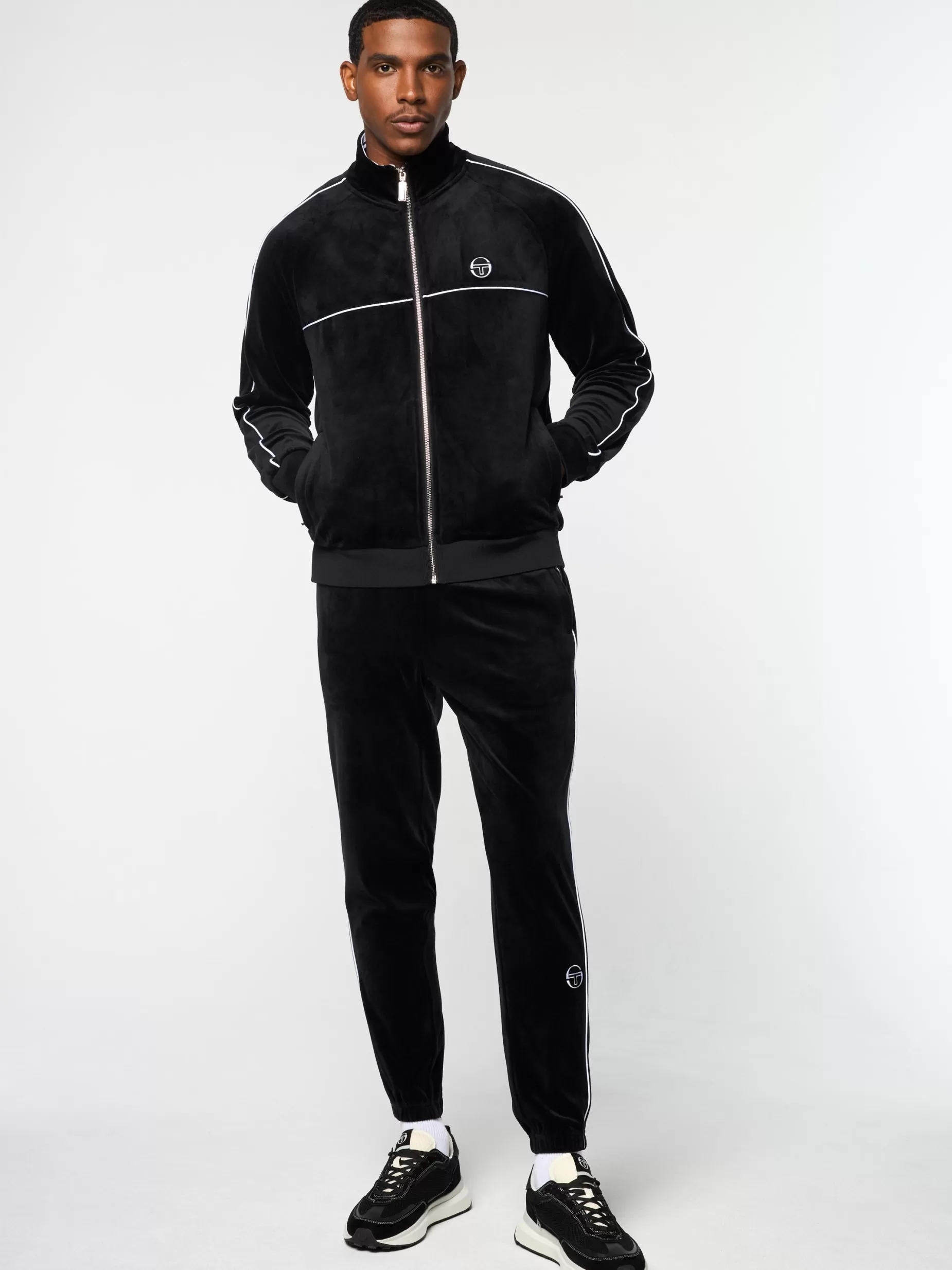 Sergio Tacchini Lioni Velour Track Jacket-