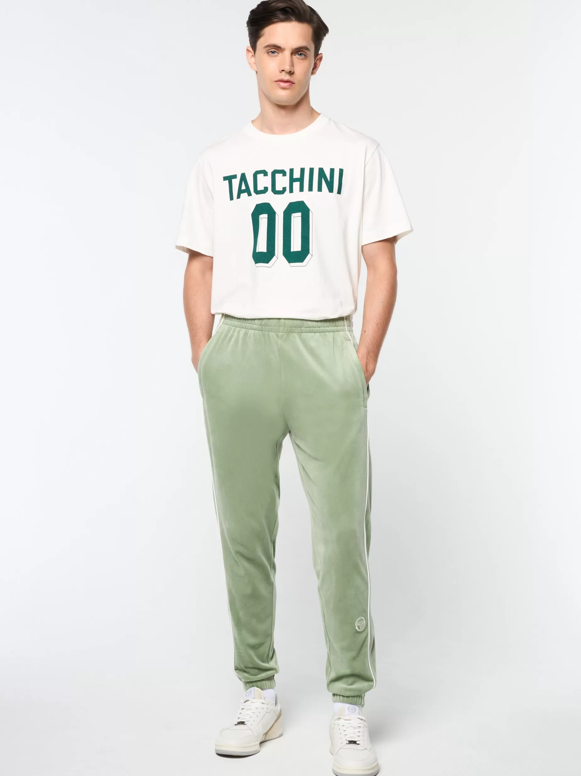 Sergio Tacchini Lioni Velour Track Pant-