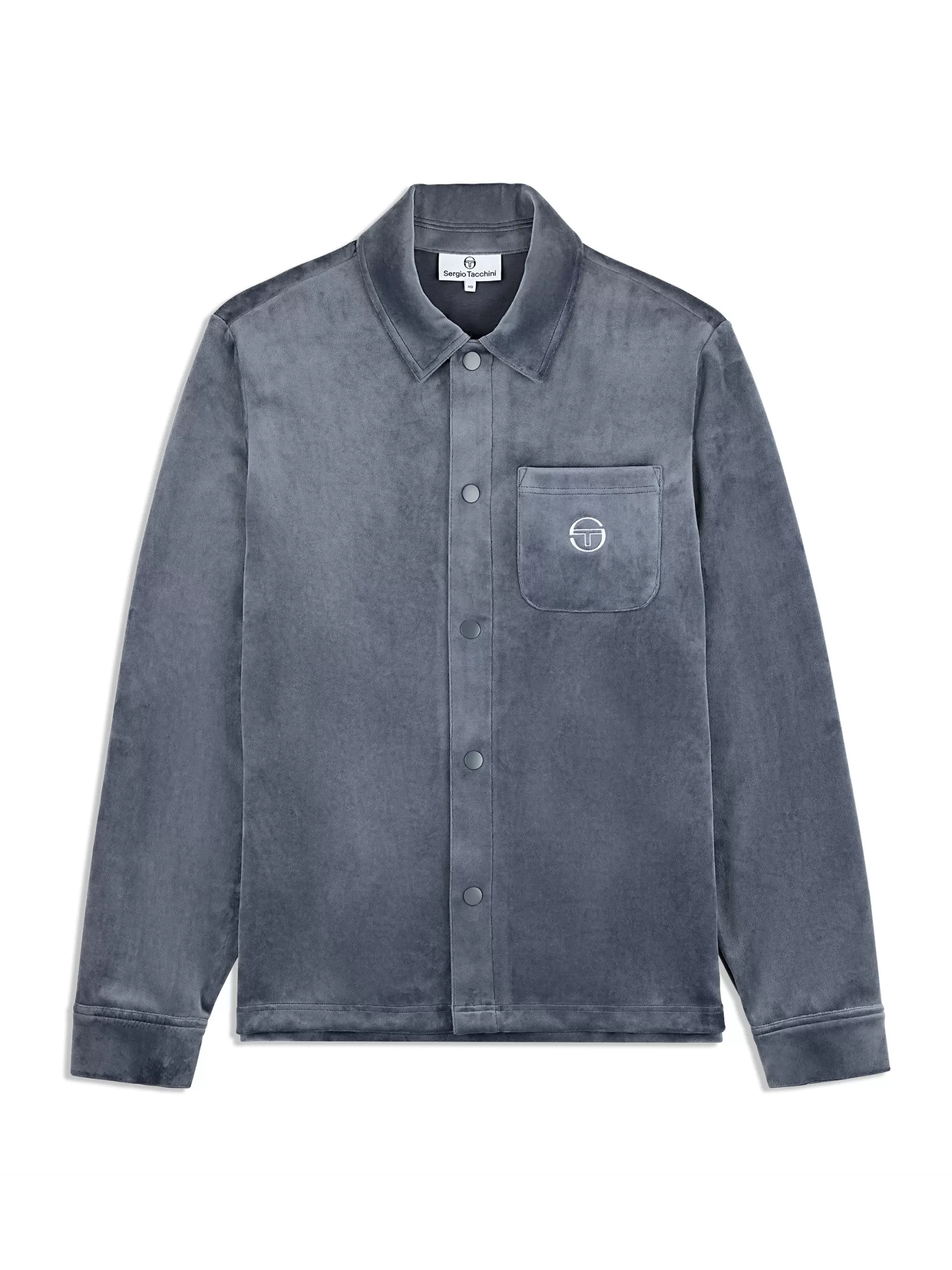 Sergio Tacchini Maglia Velour Overshirt-