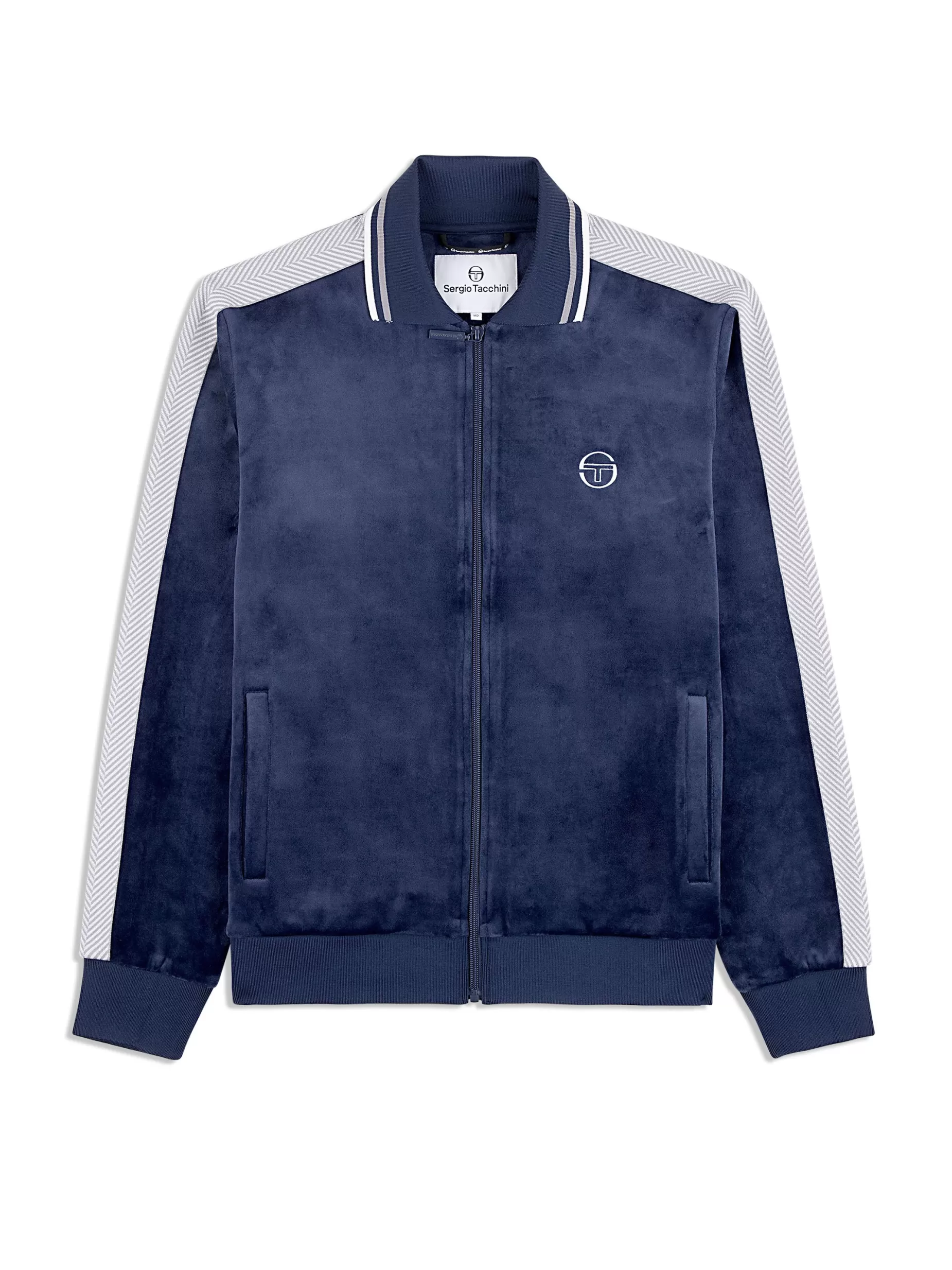 Sergio Tacchini Maglia Velour Track Jacket-