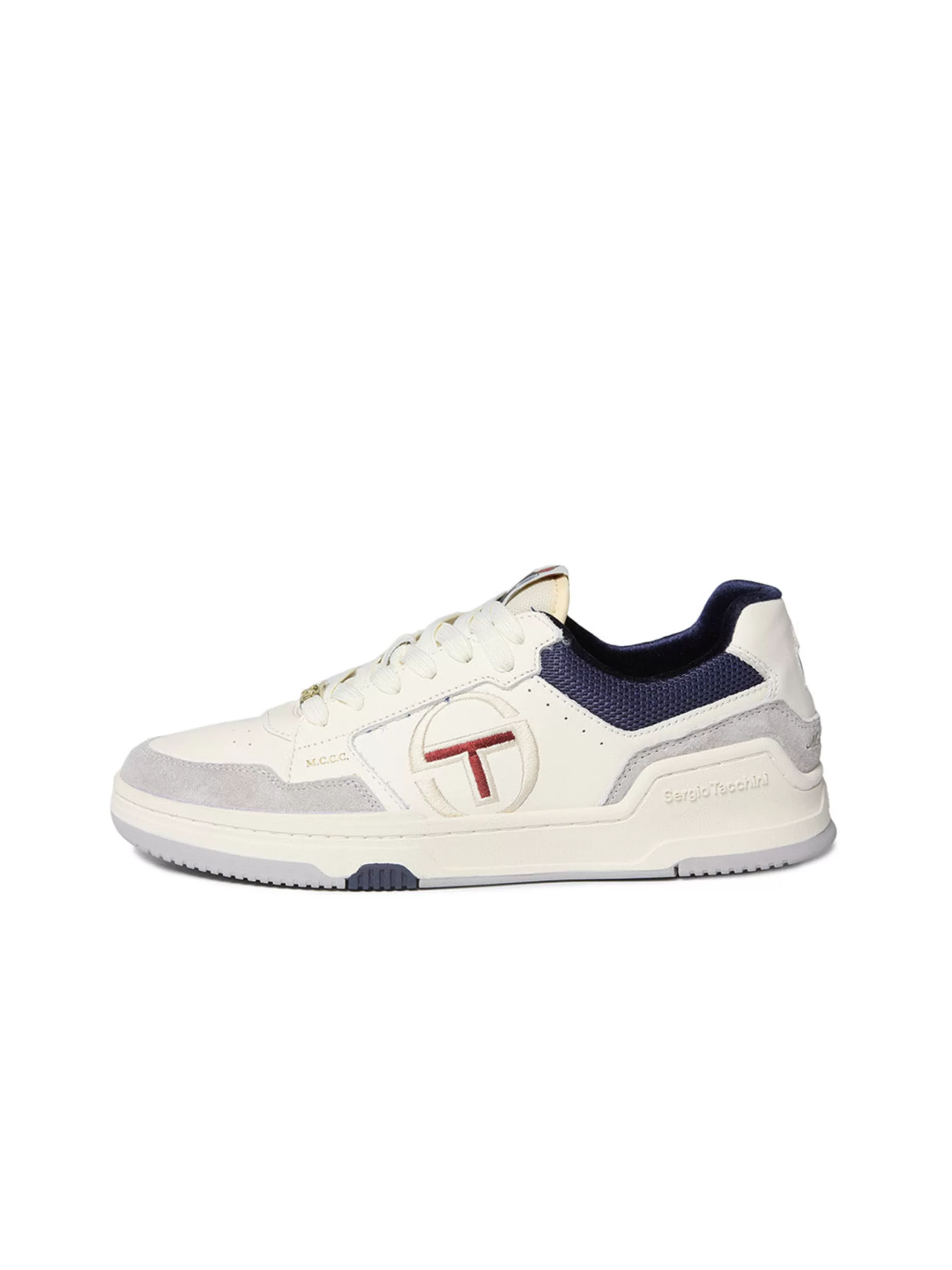 Sergio Tacchini MCCC Prime Shot DA Ultra- White /Tofu/ Maritime Blue