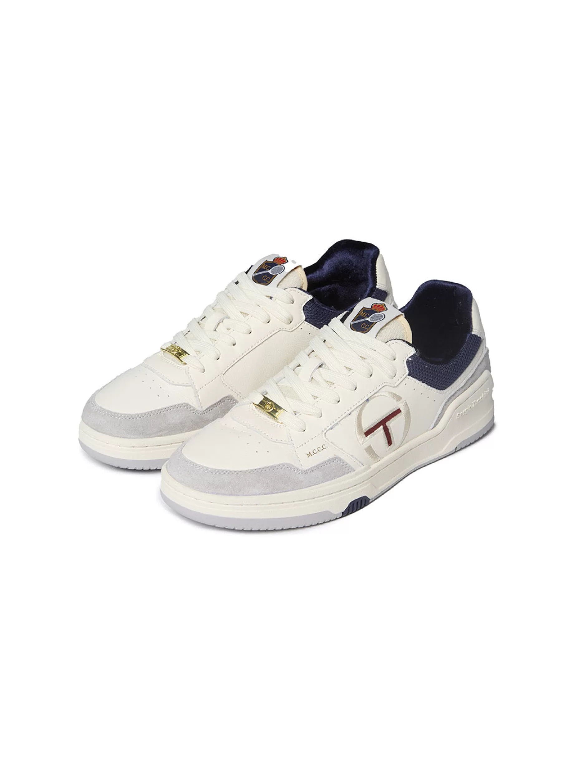 Sergio Tacchini MCCC Prime Shot DA Ultra- White /Tofu/ Maritime Blue