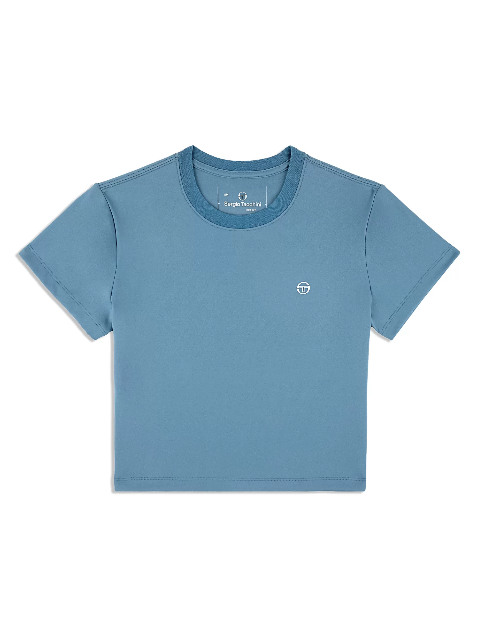 Women Sergio Tacchini Mirano Fitted Crop Top-