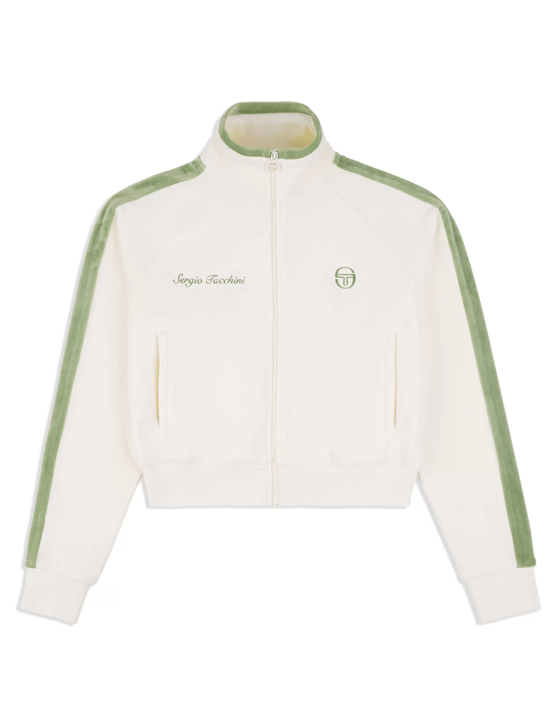 Sergio Tacchini Miss Carlotta Velour Track Jacket-