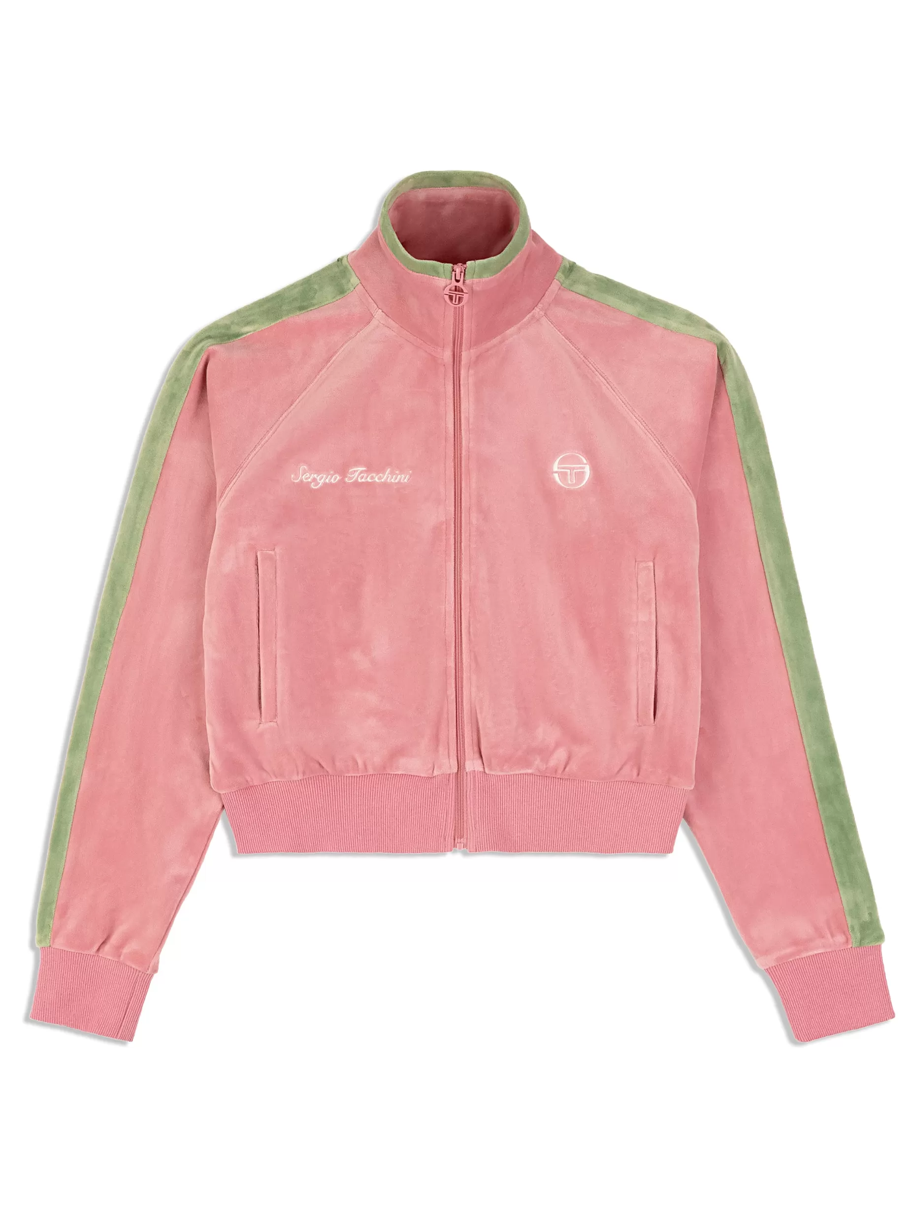 Sergio Tacchini Miss Carlotta Velour Track Jacket-