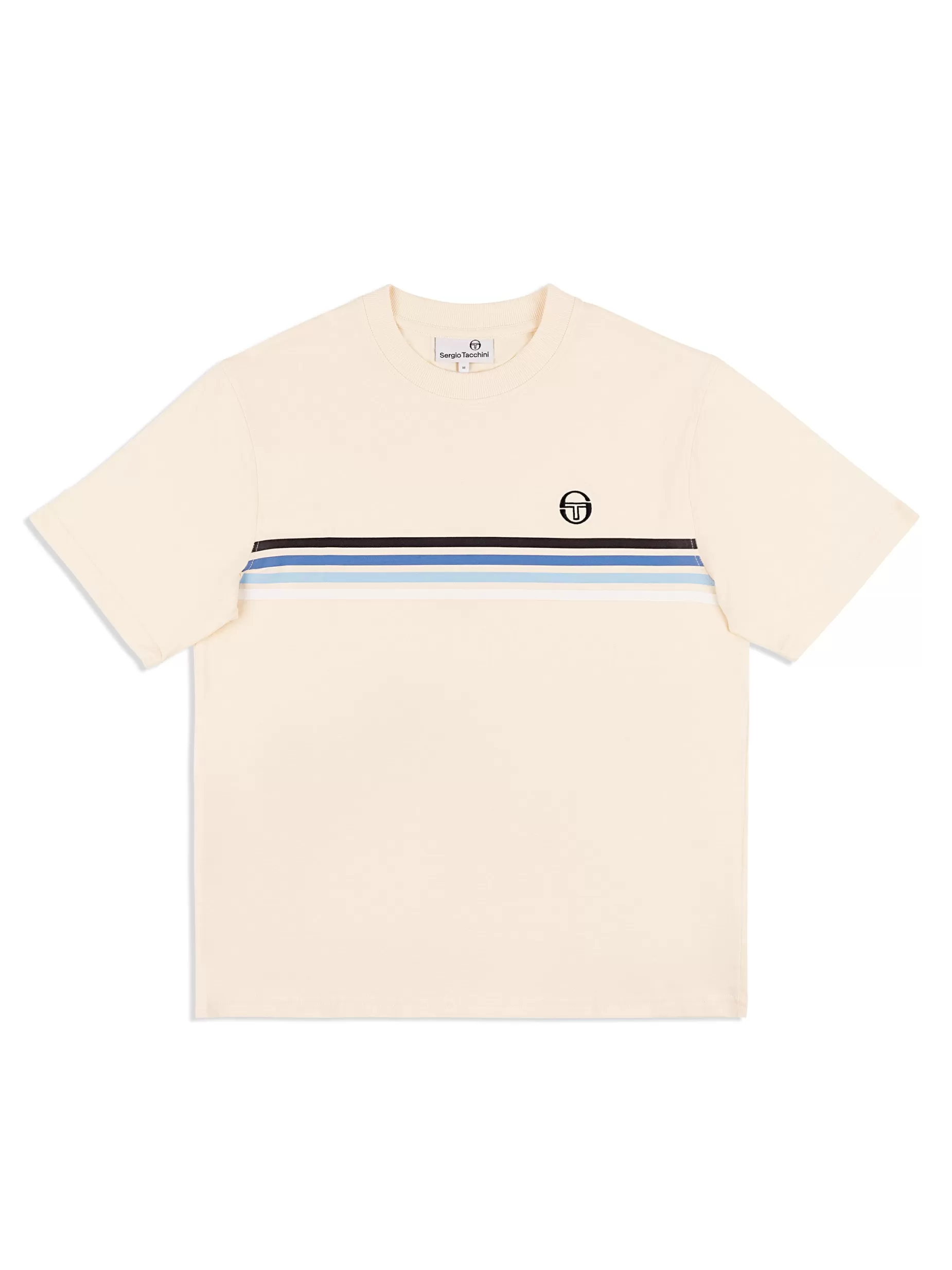 Sergio Tacchini New Melfi T-Shirt- Pearl/ Ivory