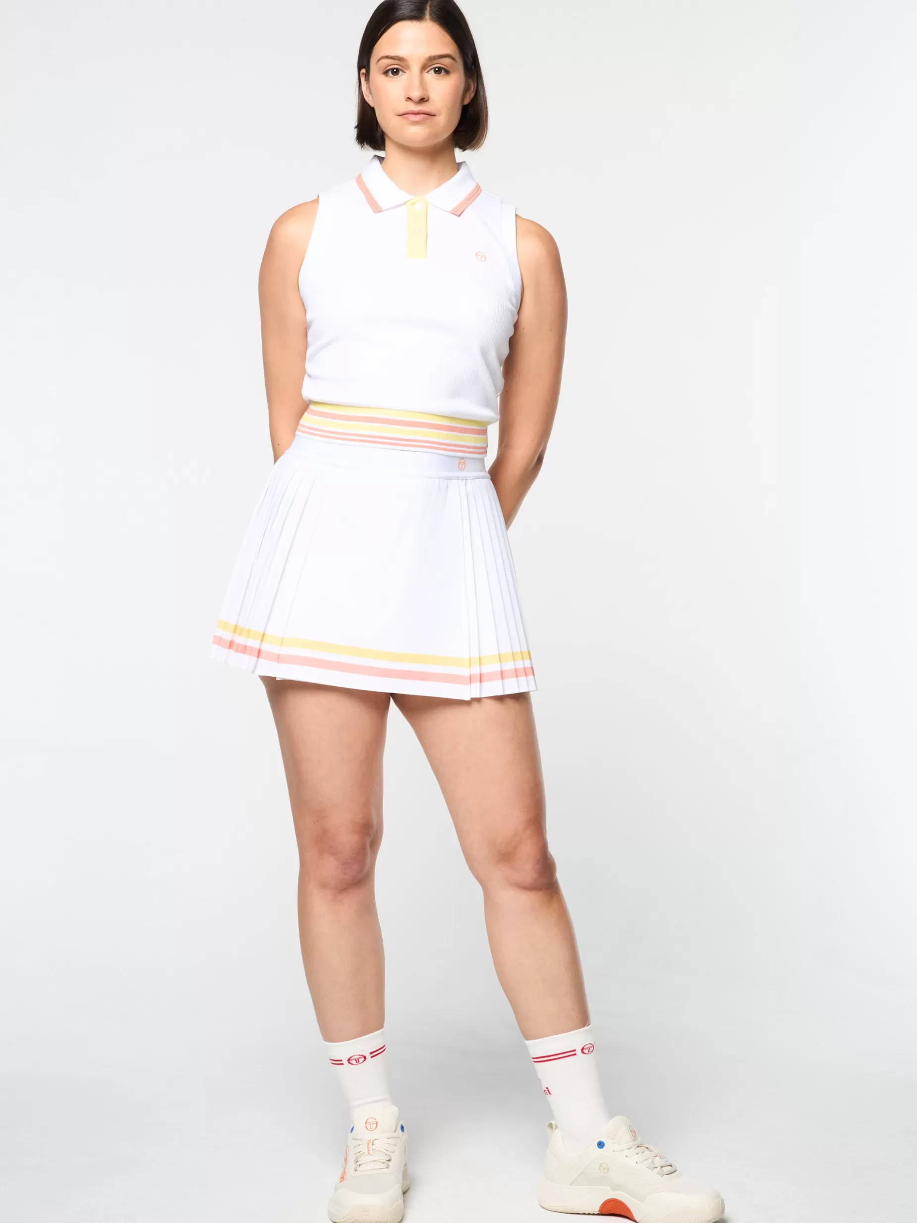 Women Sergio Tacchini Noale Tennis Wrap Skirt-