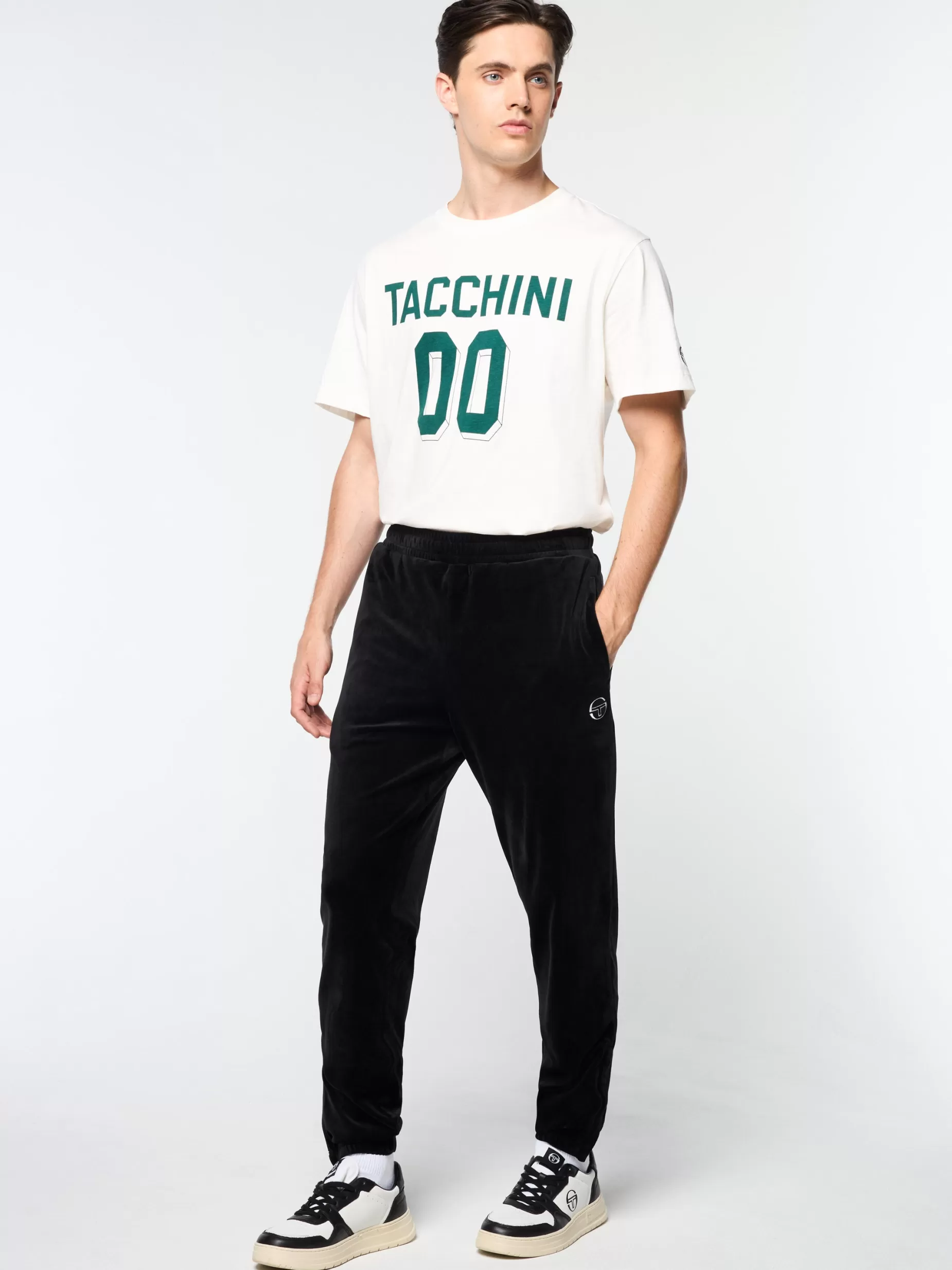 Sergio Tacchini Ostuni Velour Track Pant-