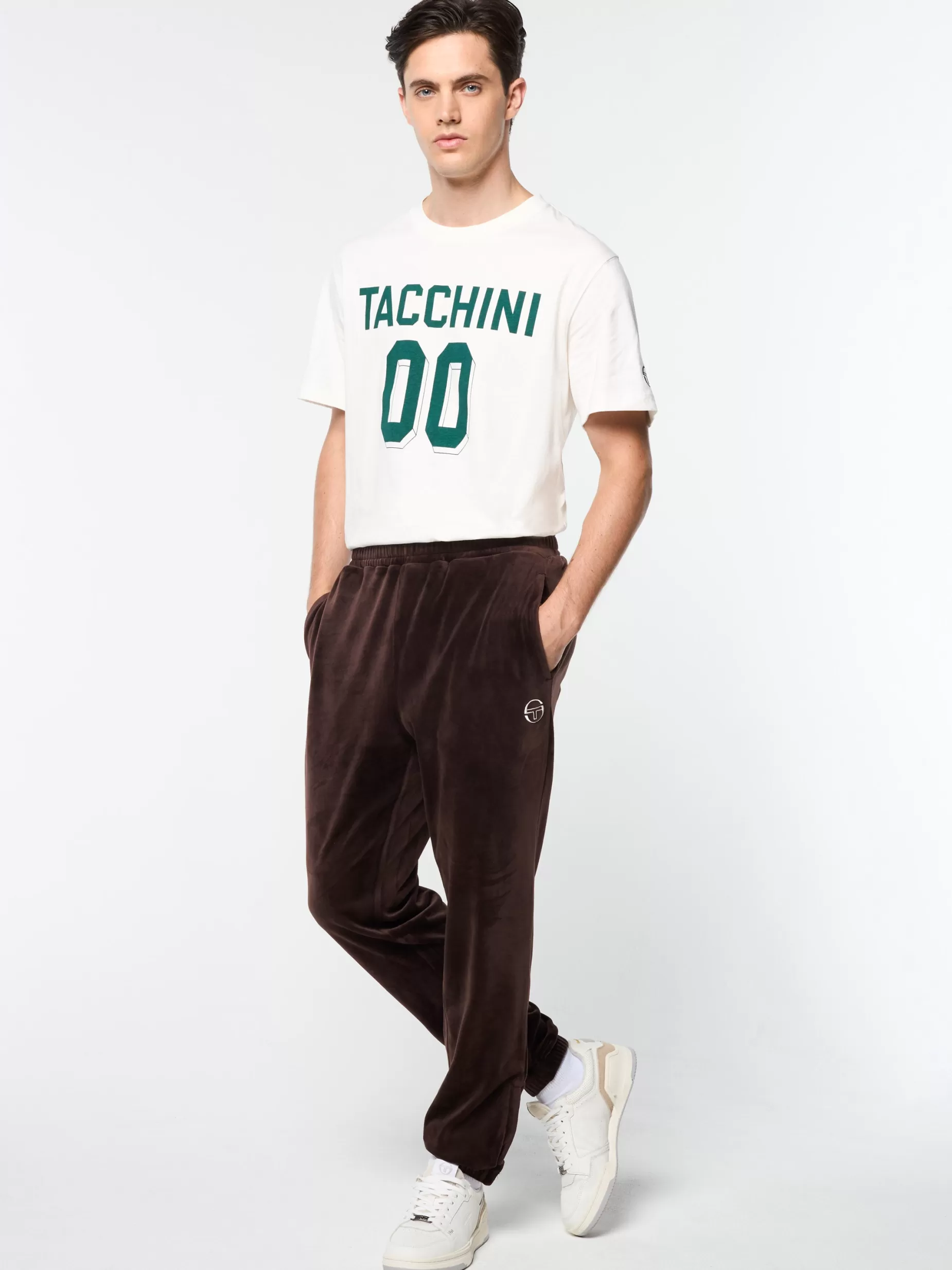 Sergio Tacchini Ostuni Velour Track Pant-