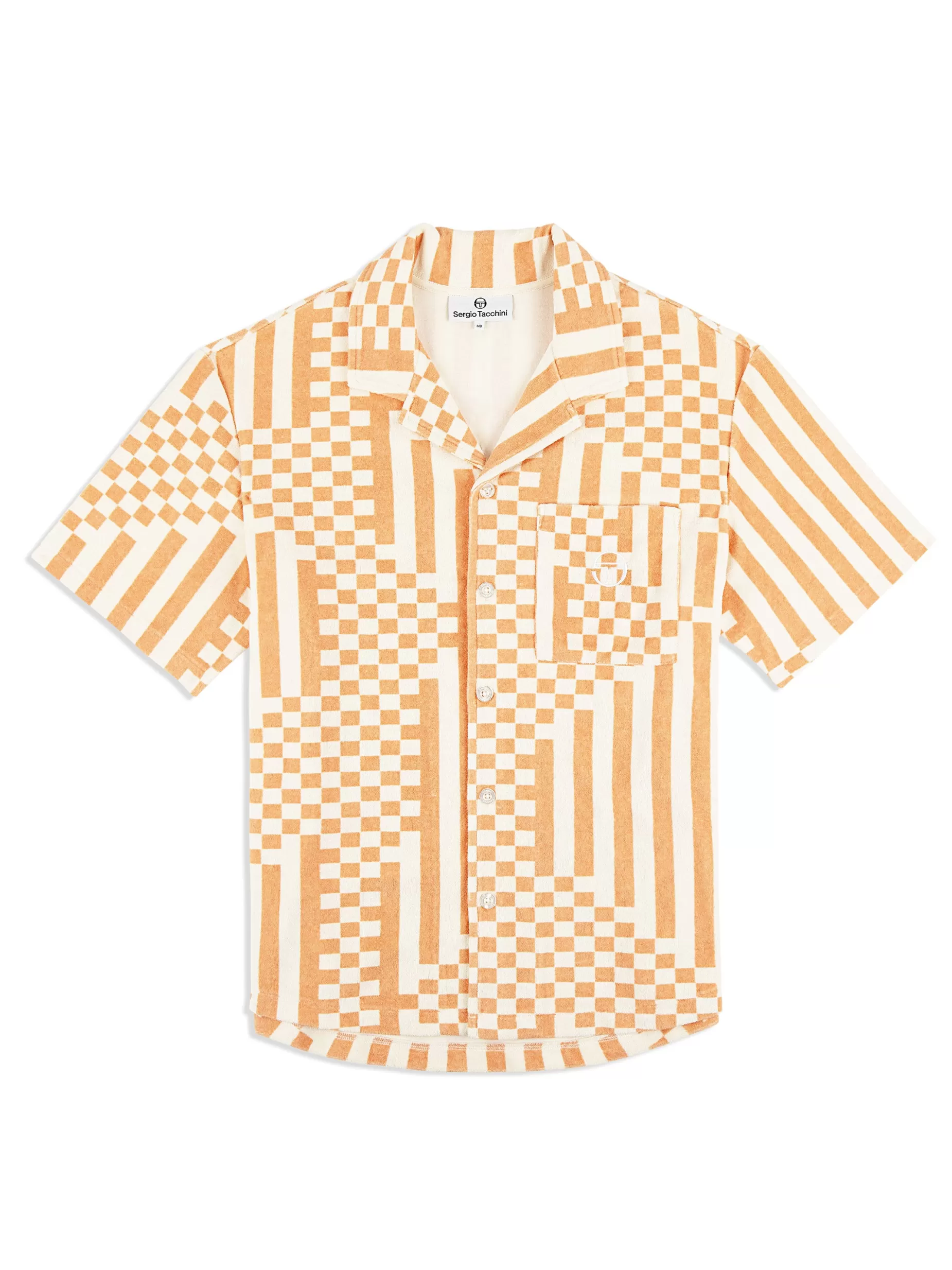 Sergio Tacchini Piastrella Terry Cabana Shirt-