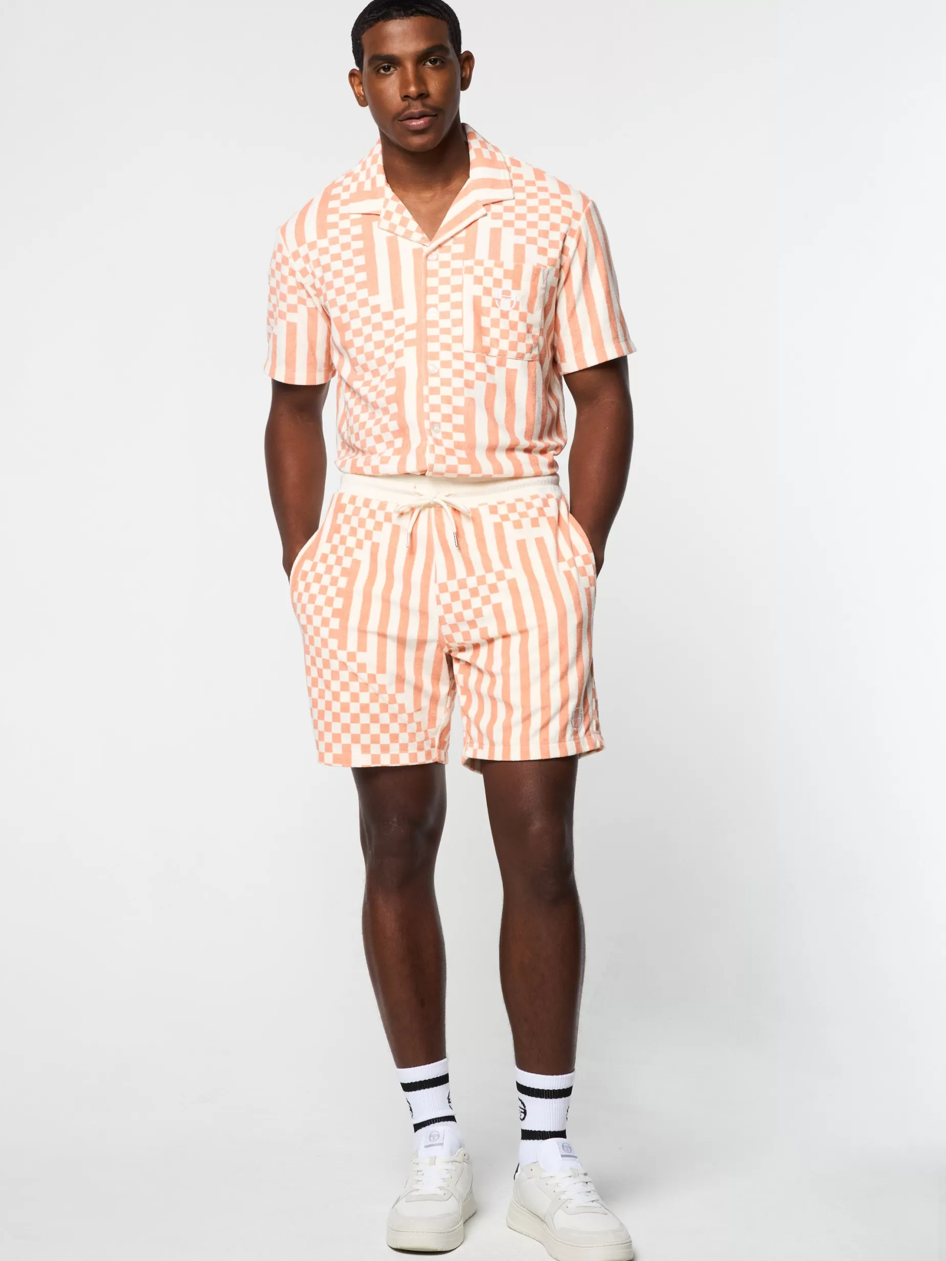 Sergio Tacchini Piastrella Terry Cabana Short-