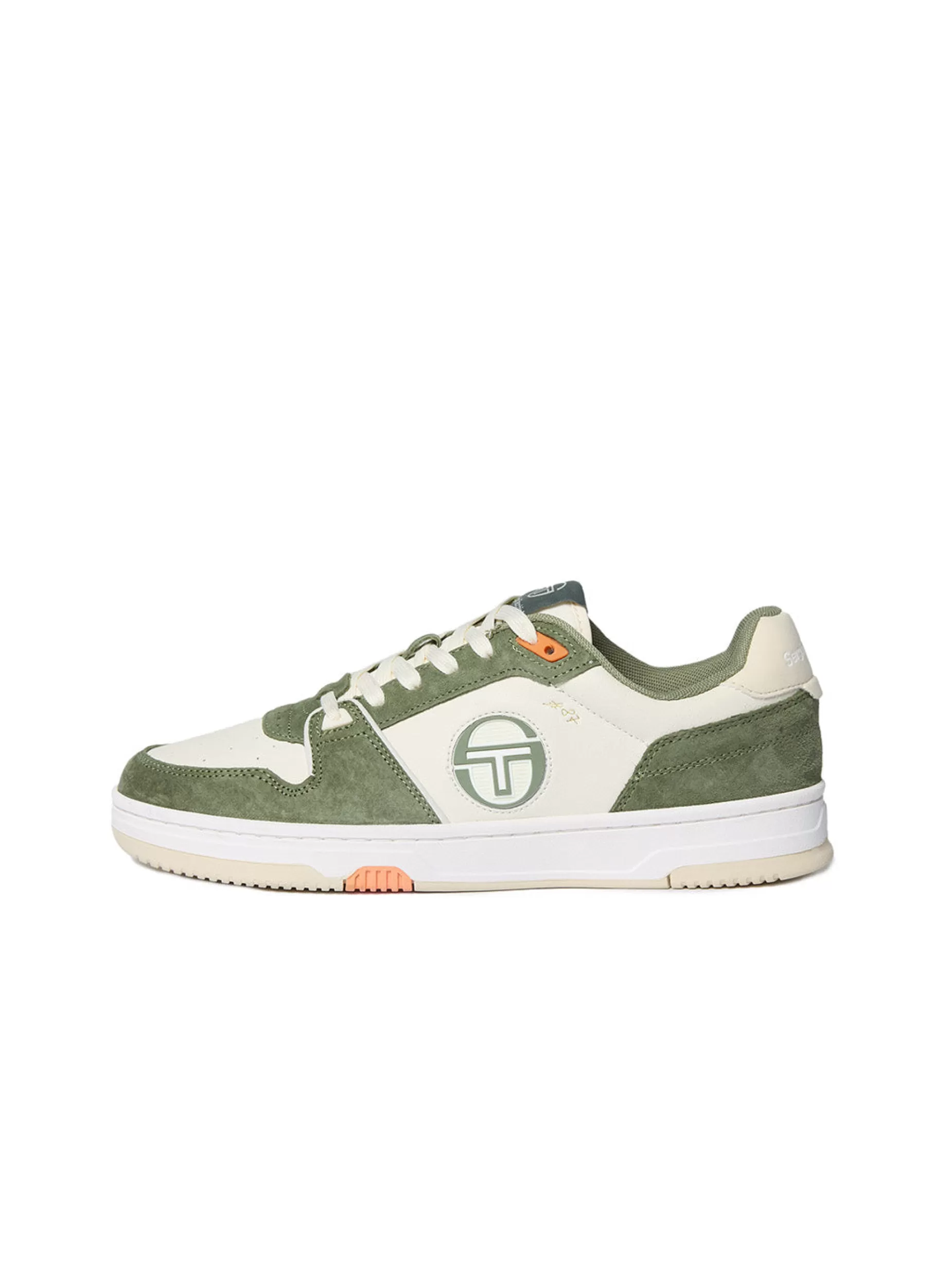 Sergio Tacchini Prime Shot DA- Hedge Green/ White/ Tangerine