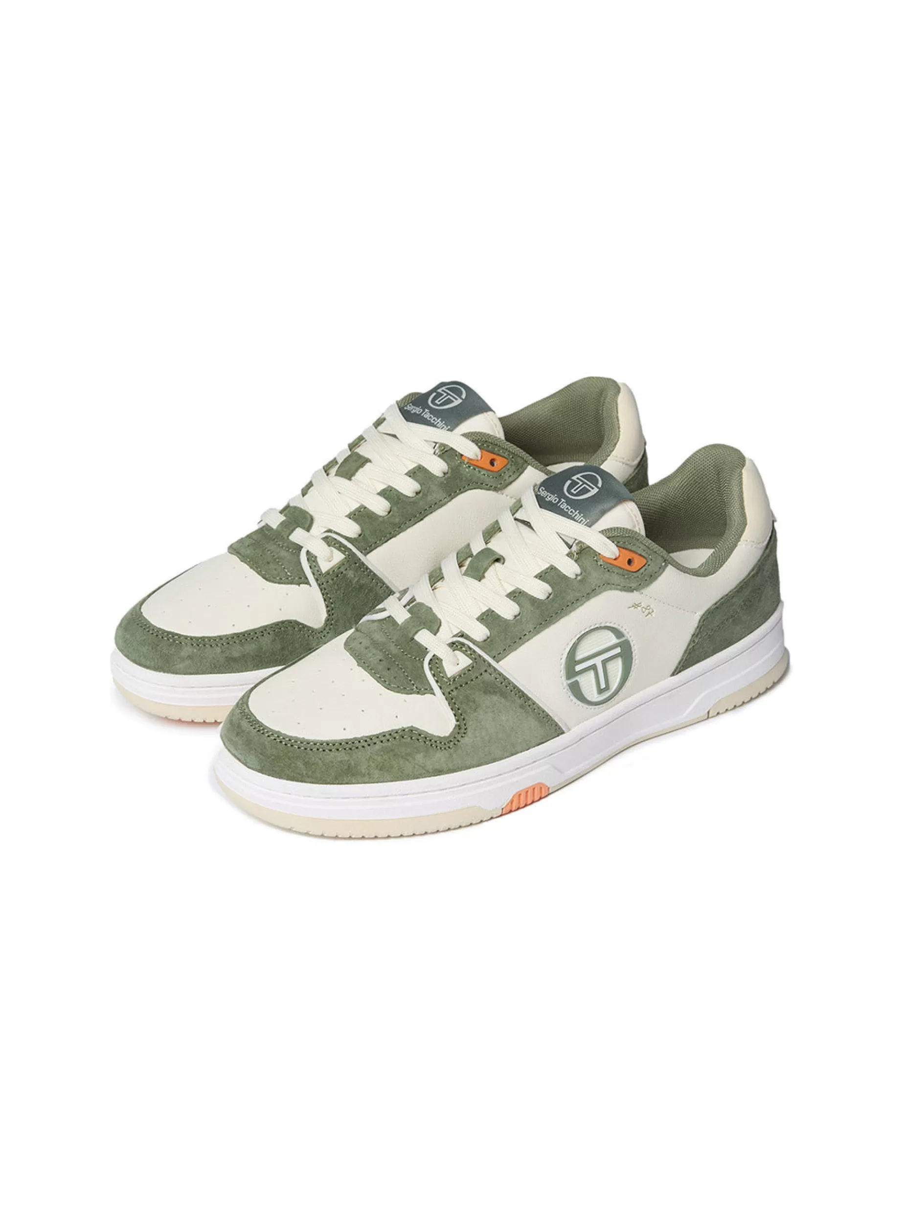 Sergio Tacchini Prime Shot DA- Hedge Green/ White/ Tangerine