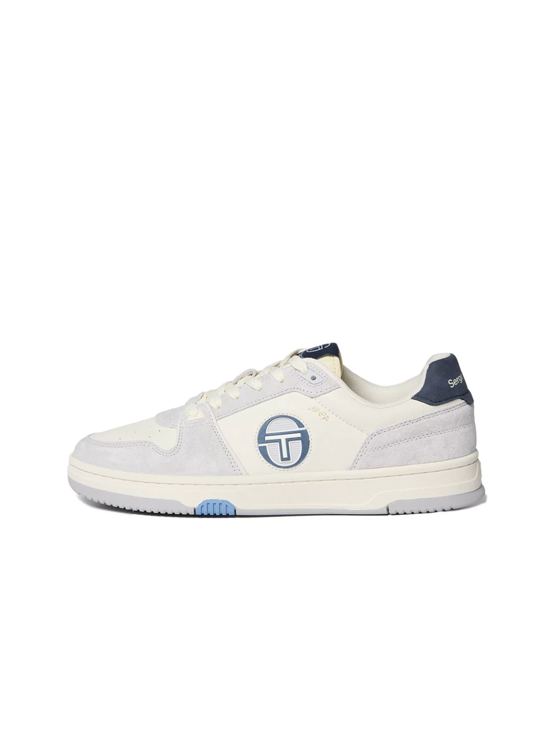 Sergio Tacchini Prime Shot DA- Tofu/ Almond Oil/ Maritime Blue