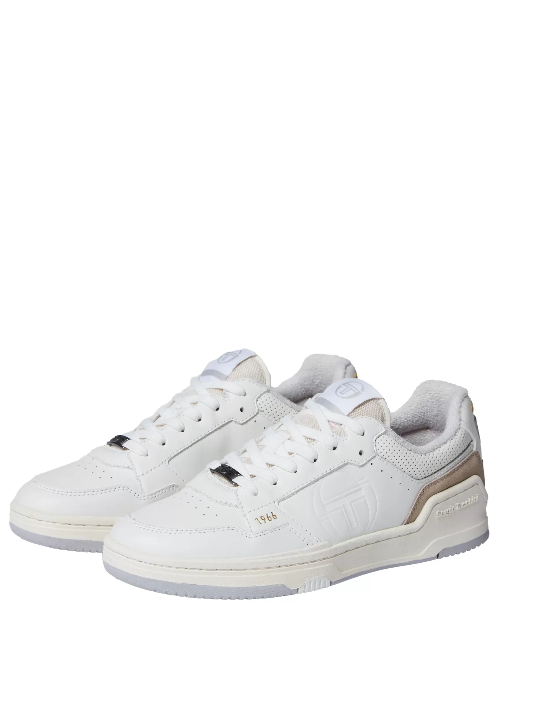 Sergio Tacchini Prime Shot DA Ultra Sneaker- White Tofu/ Quiet Grey