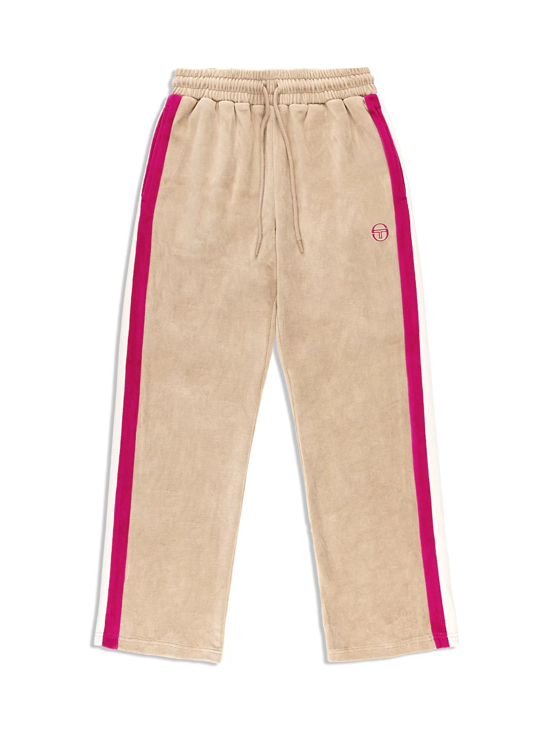 Sergio Tacchini Rosa Velour Track Pant-