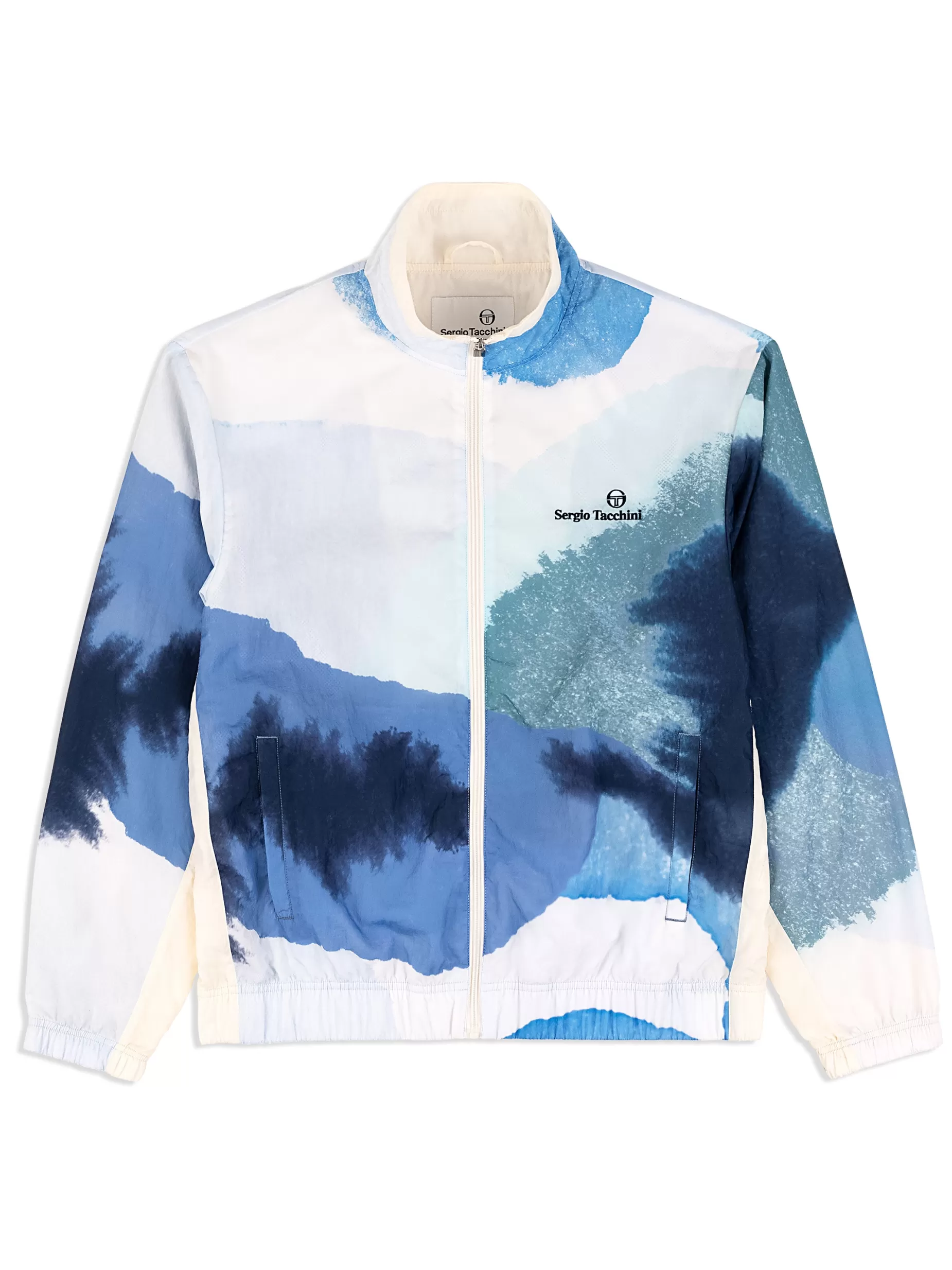 Sergio Tacchini Spiaggia Track Jacket- Maritime Blue/ Multi