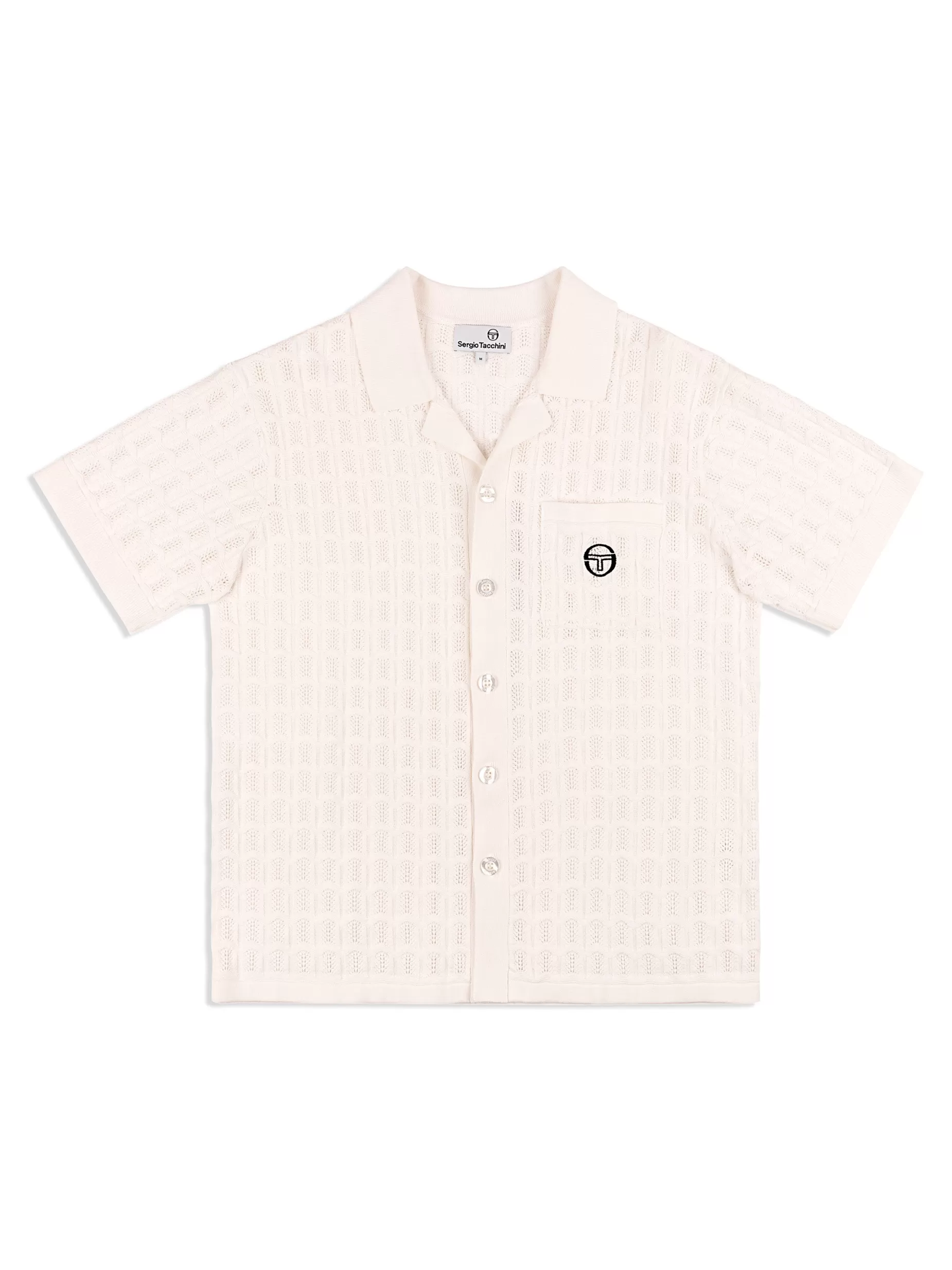 Sergio Tacchini Ulivo Crochet Shirt-