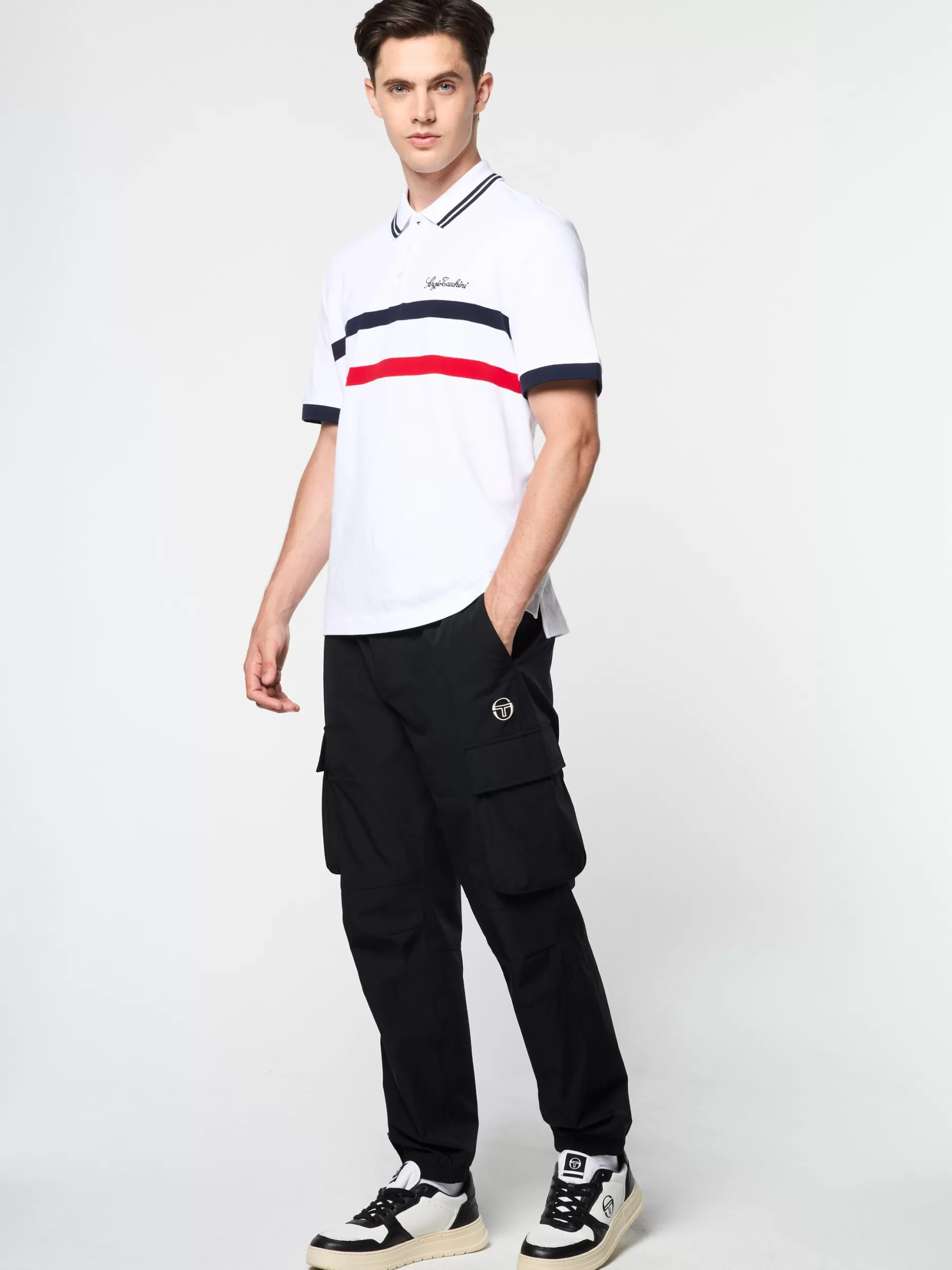 Sergio Tacchini Vieste Stripe Polo-