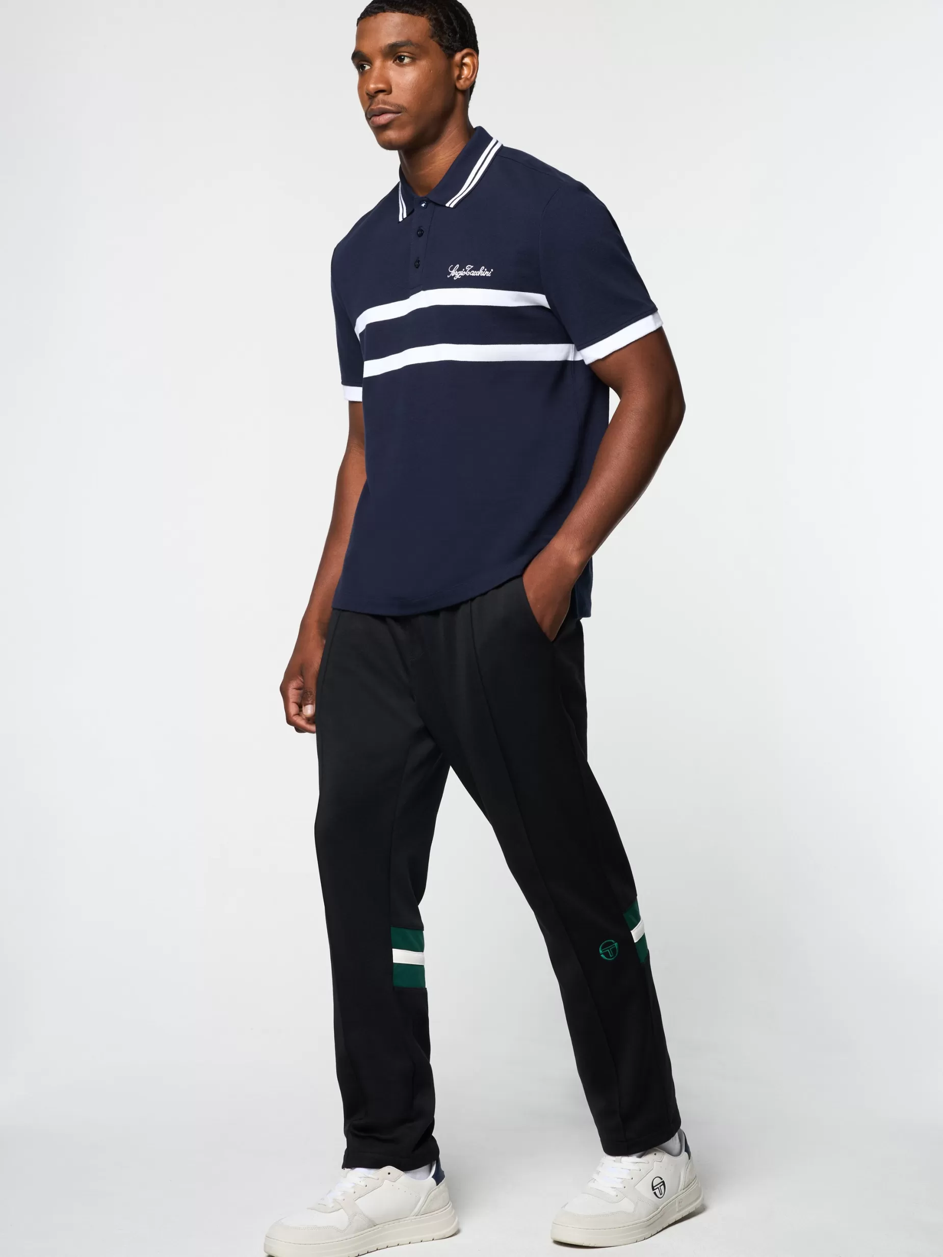 Sergio Tacchini Vieste Stripe Polo-