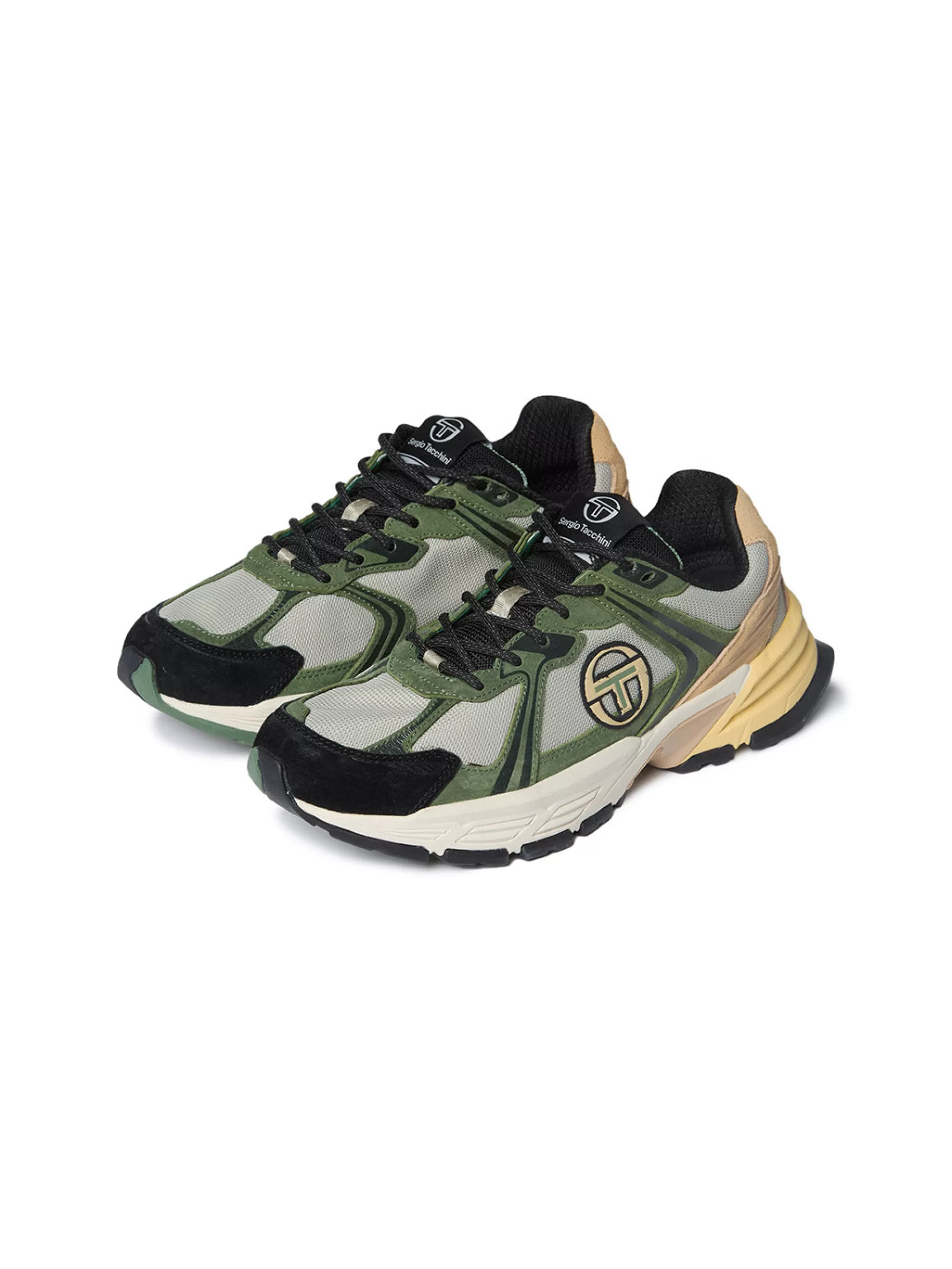 Sergio Tacchini Y2K Marathon- Abbey Stone/ Tofu/ Hedge Green